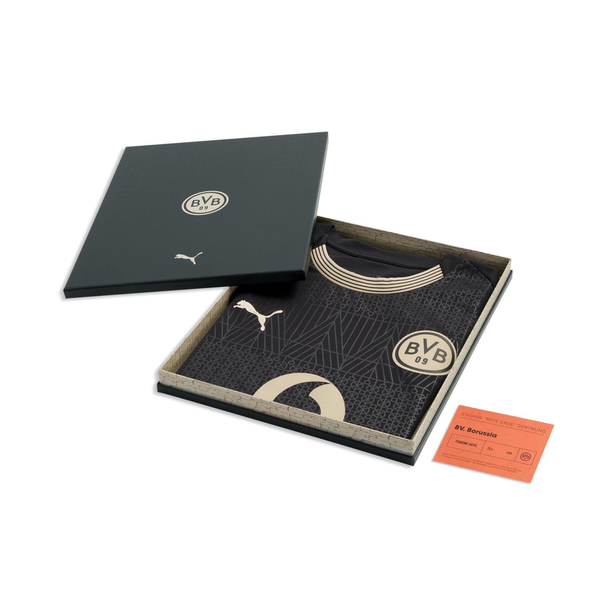 Black/Biege - Puma - Borussia Dortmund Special Edition Replica Adults - 9