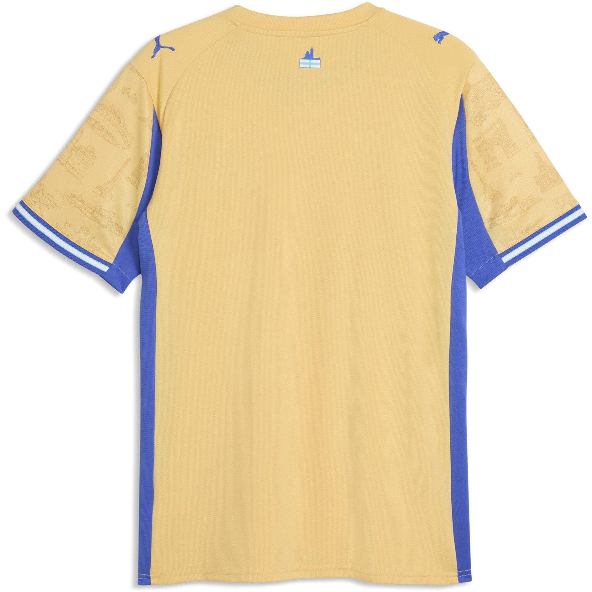 Gold/Royal Blue - Puma - Olympique Marseille Fourth Shirt 25/26 Mens - 2