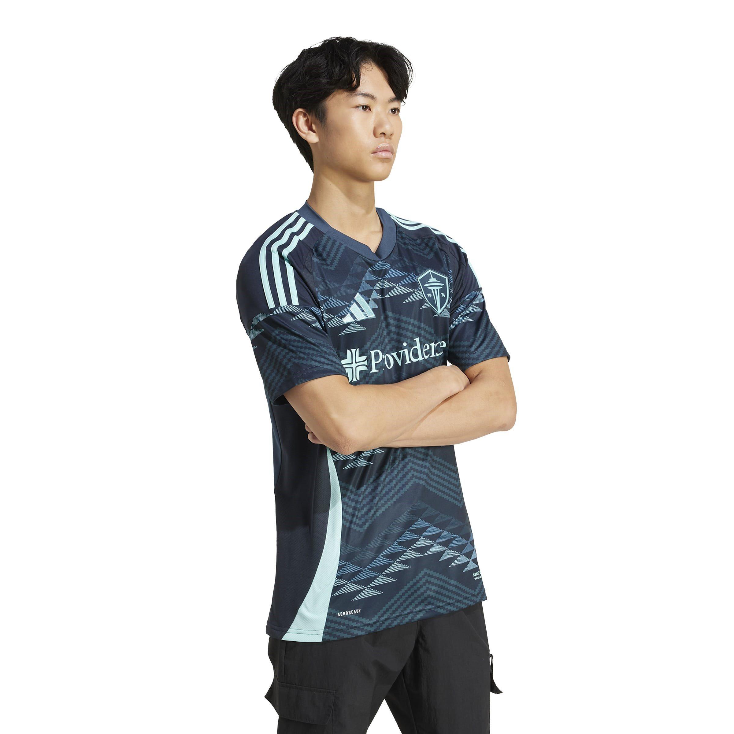 Aurora Ink - adidas - Seattle Sounders Away Shirt 2025 2026 Adults - 6