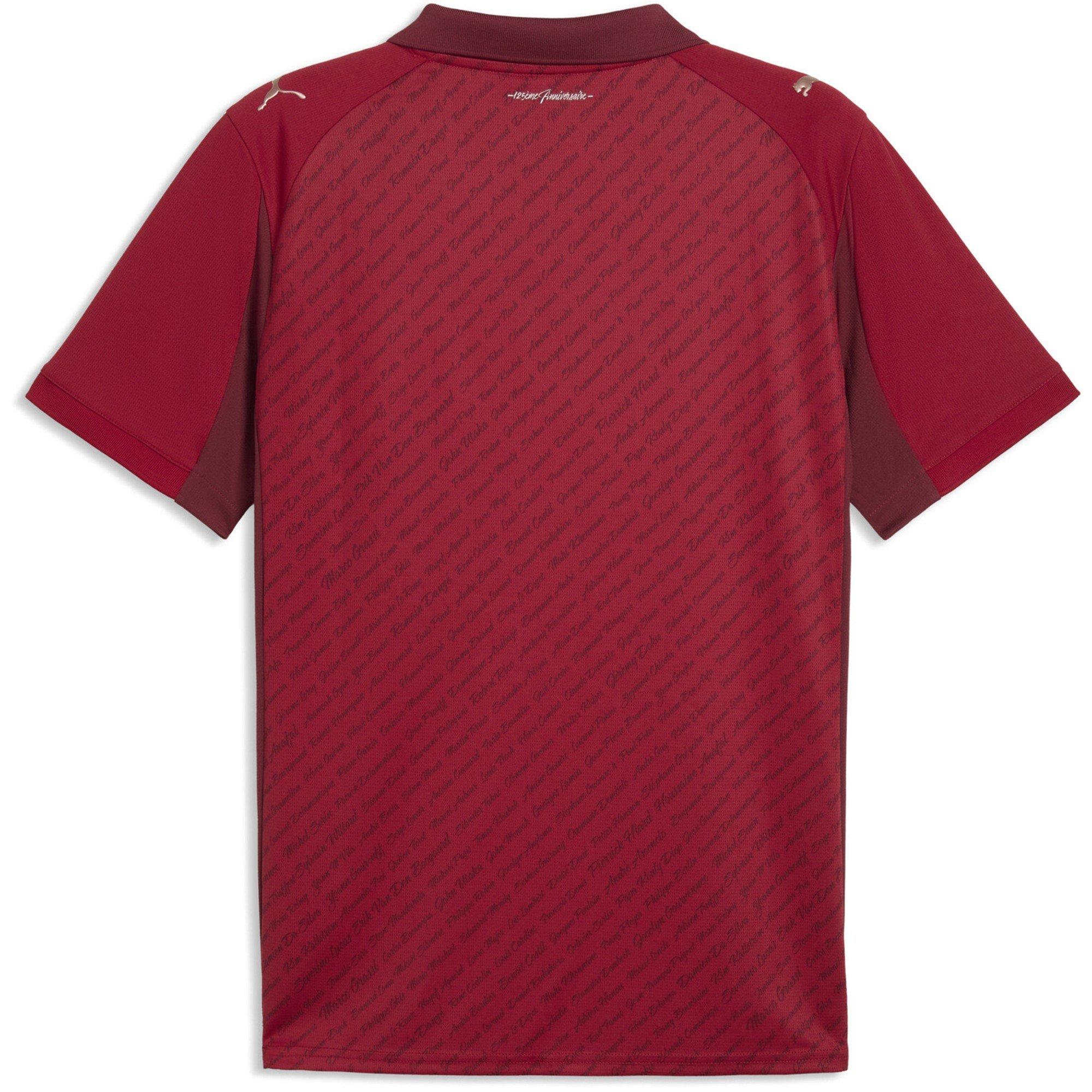 Rood/Zwart - Puma - Mens Puma Stade Rennes 125th Home Kit 2025/2026 - 2