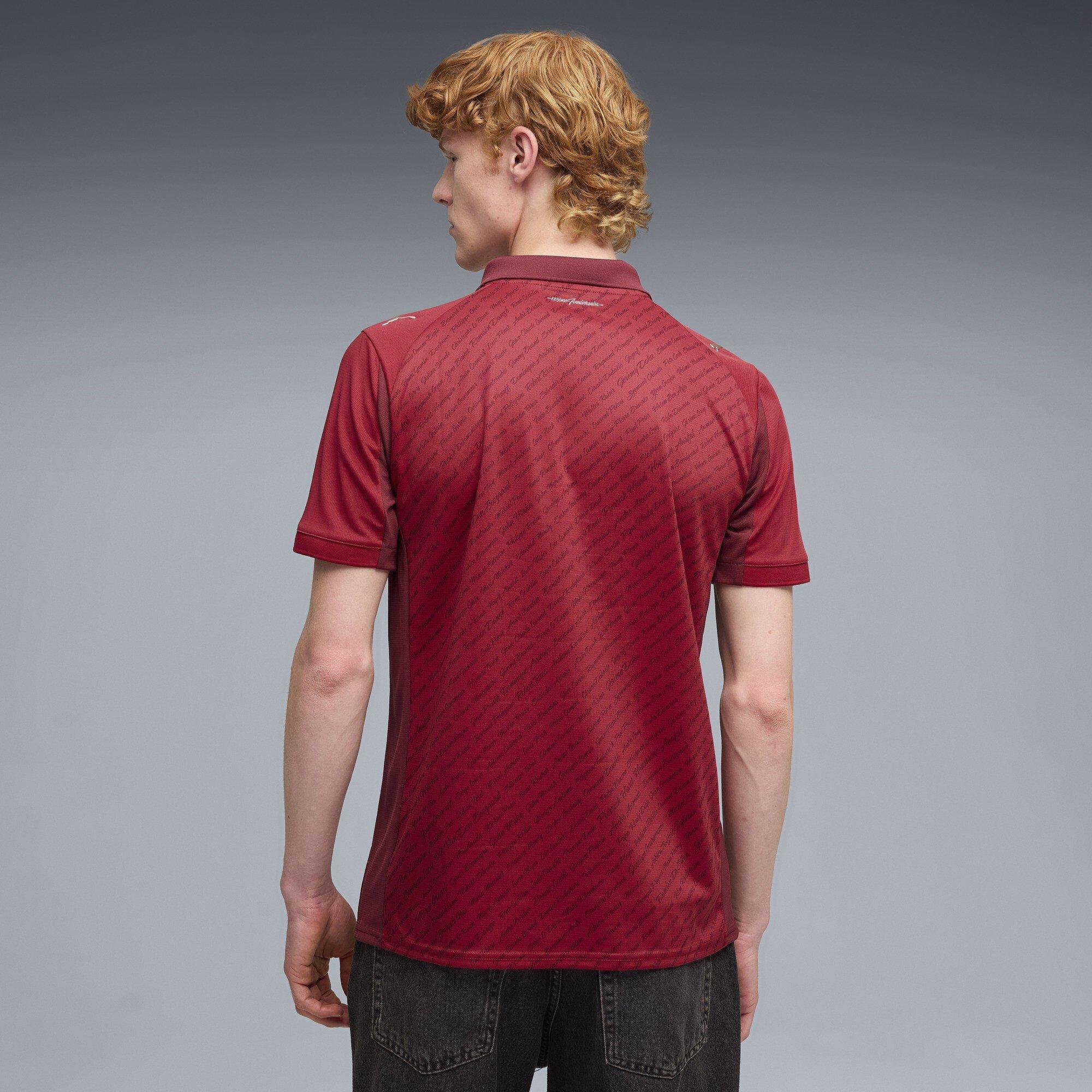 Rood/Zwart - Puma - Mens Puma Stade Rennes 125th Home Kit 2025/2026 - 4