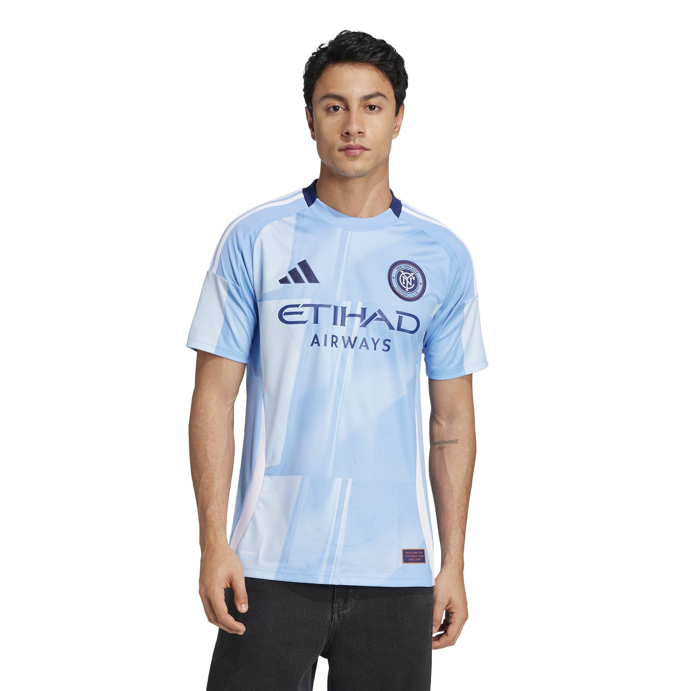 Azul Claro - adidas - New York City Home Shirt 2025 2026 Adults - 3