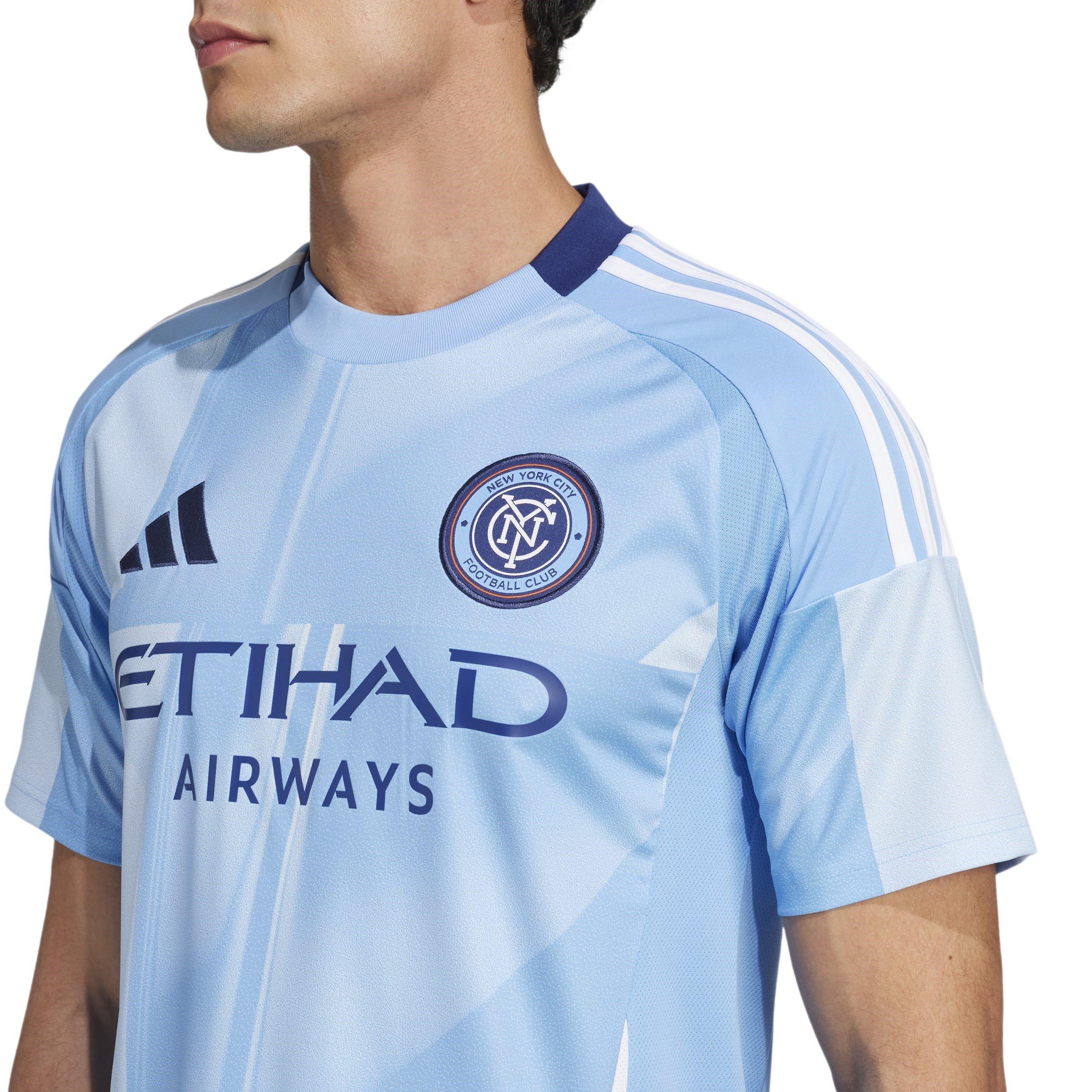 Azul Claro - adidas - New York City Home Shirt 2025 2026 Adults - 6