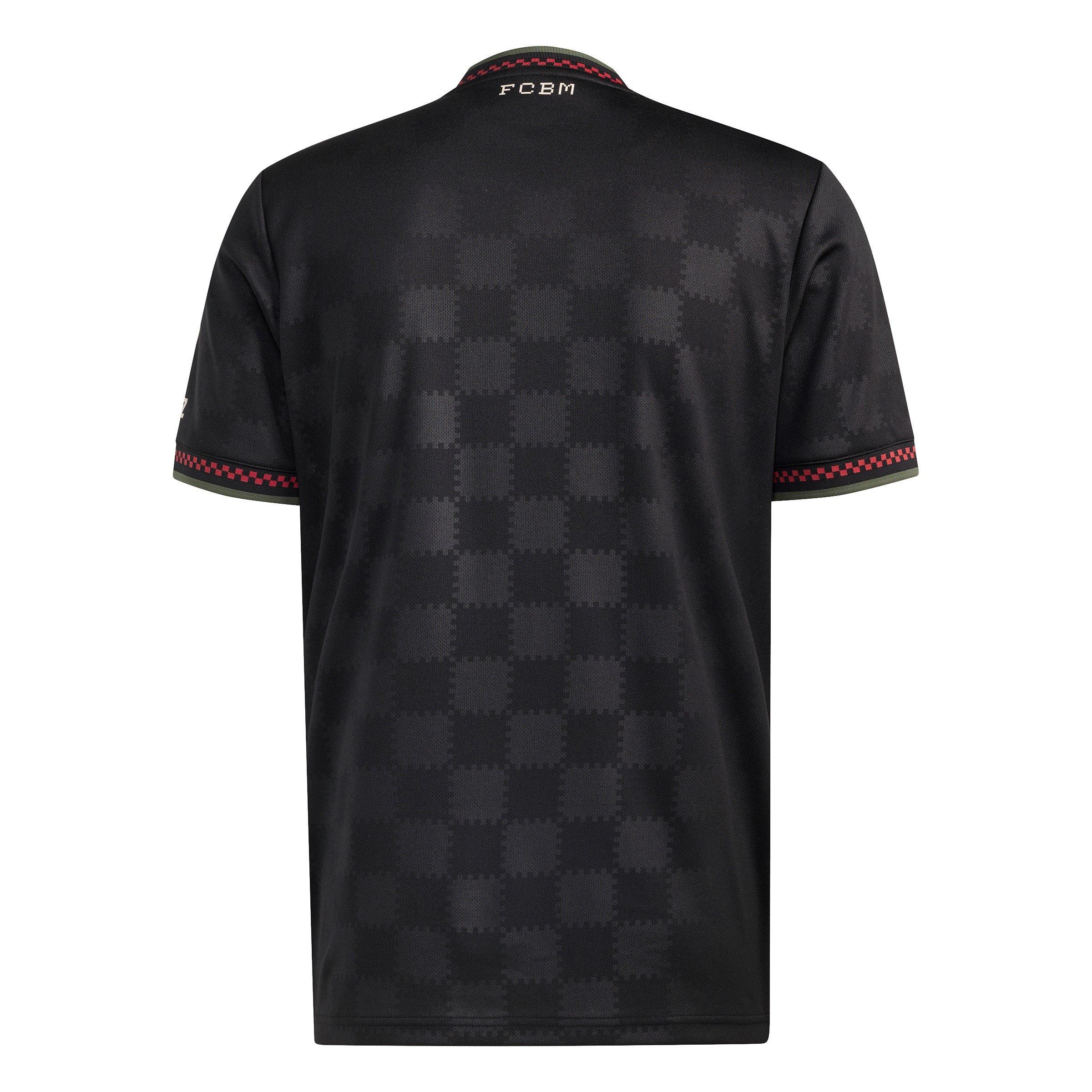 Black/H.Ivory - adidas - Men's FCB Domestic Football Shirt - 2