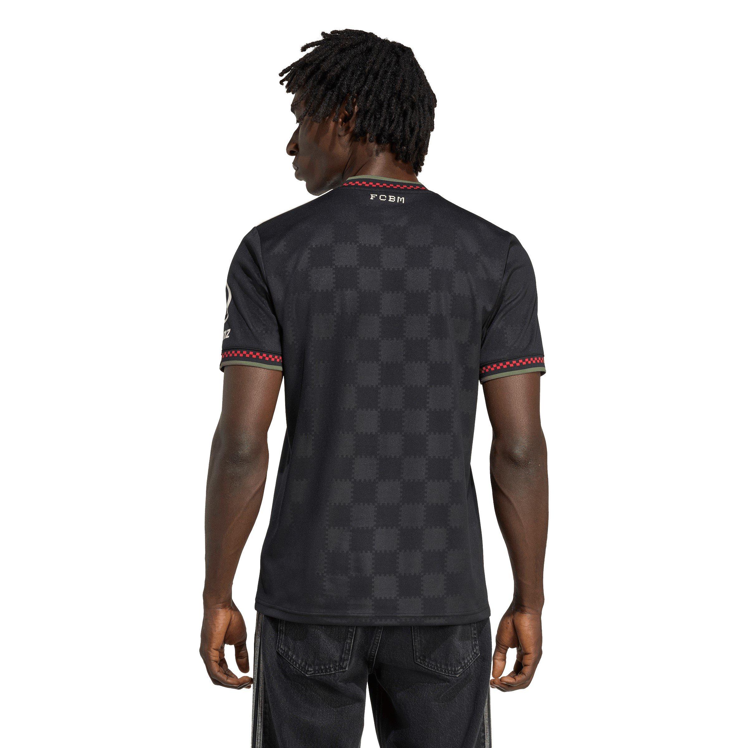 Black/H.Ivory - adidas - Men's FCB Domestic Football Shirt - 4