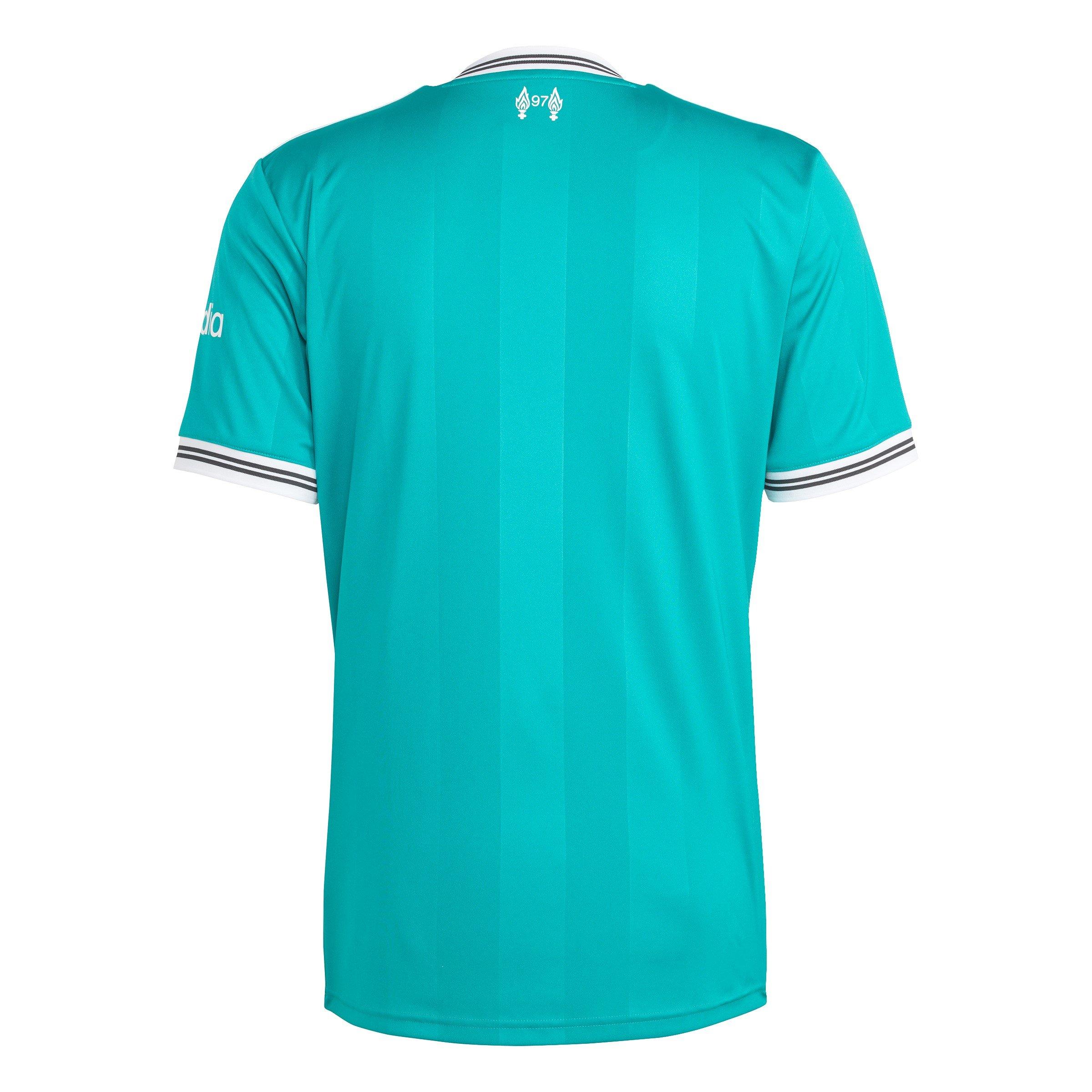 Sea Green - adidas - Men's Liverpool FC Domestic Football Shirt - 2