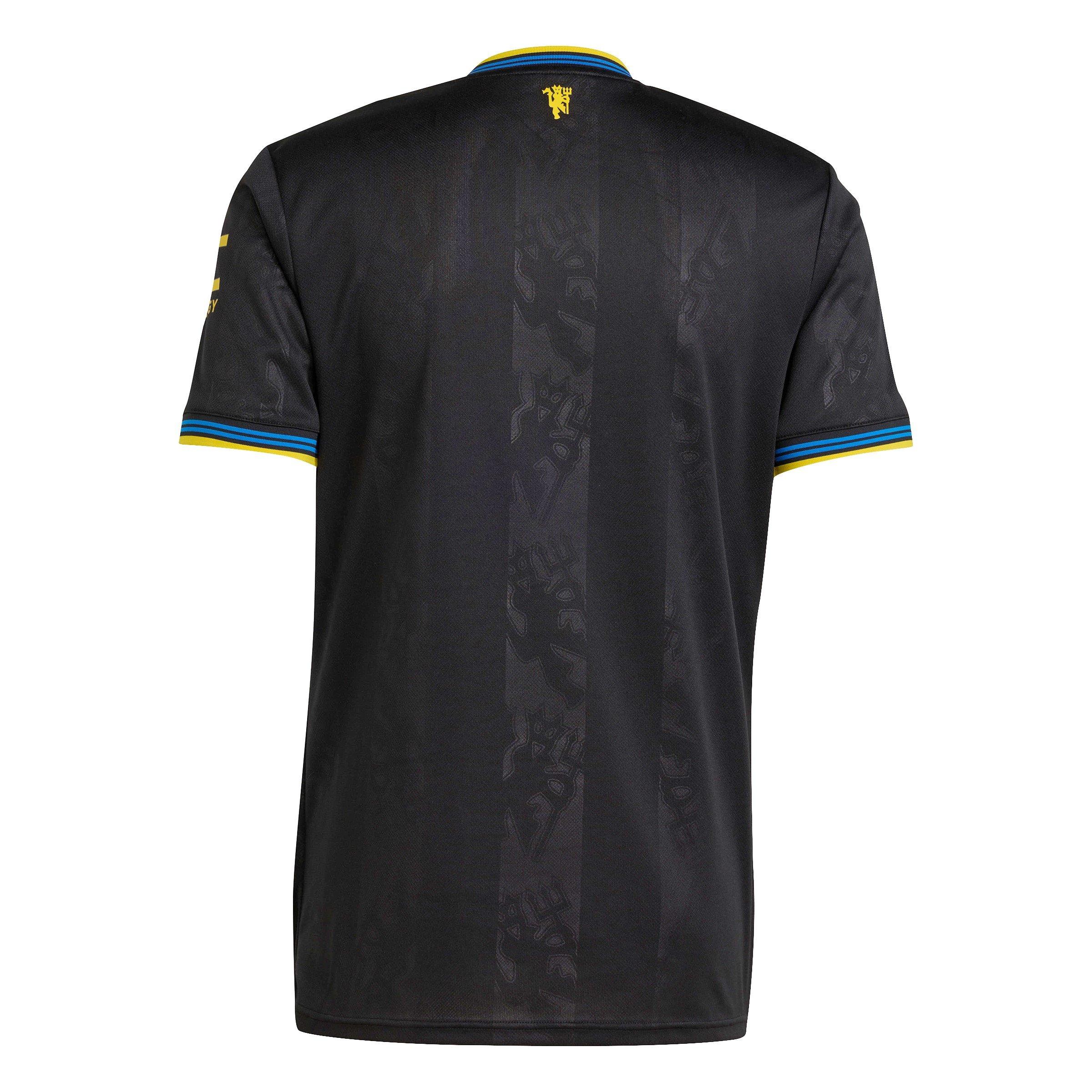 Black - adidas - Men's Manchester United Domestic Replica Football Shirt - 2