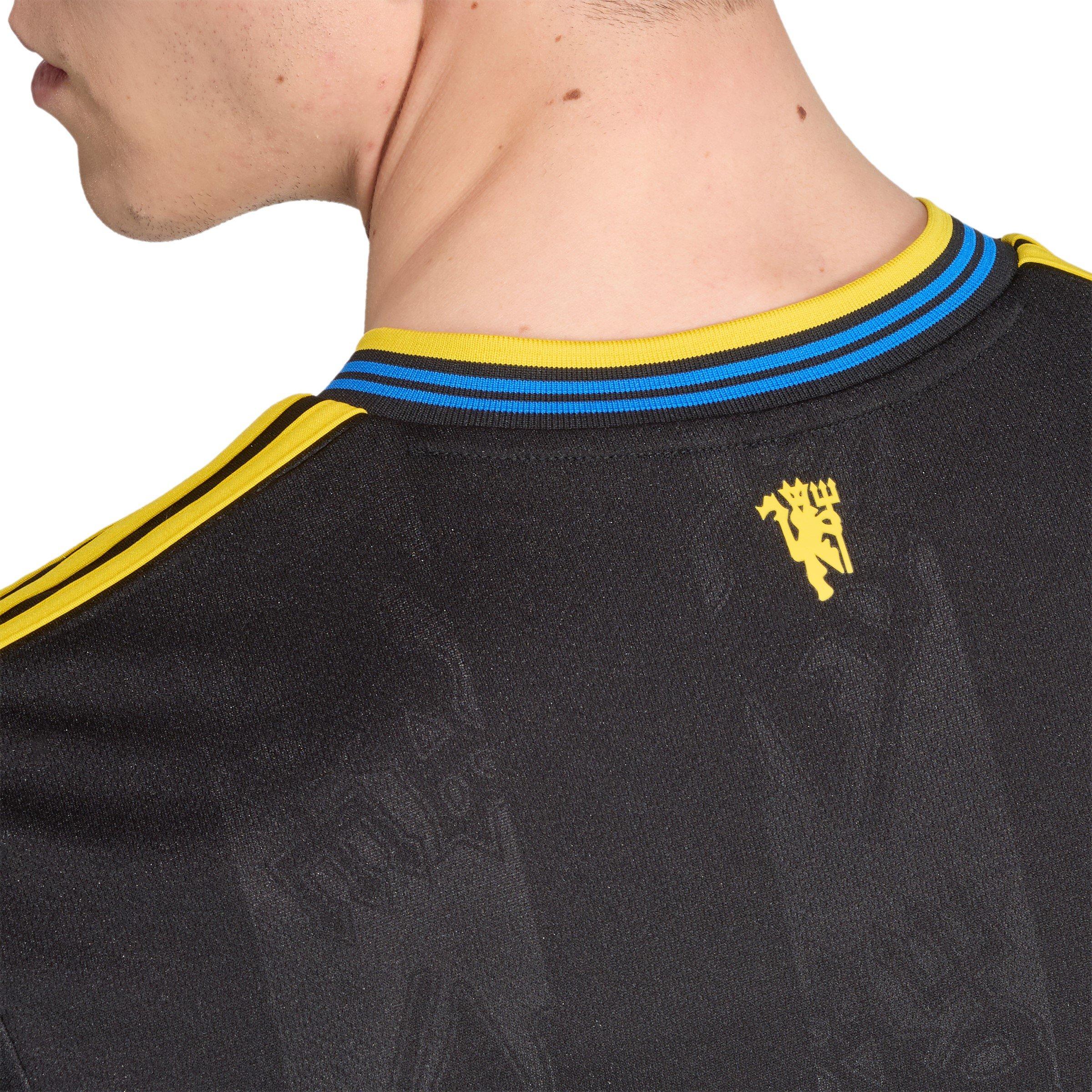 Black - adidas - Men's Manchester United Domestic Replica Football Shirt - 5