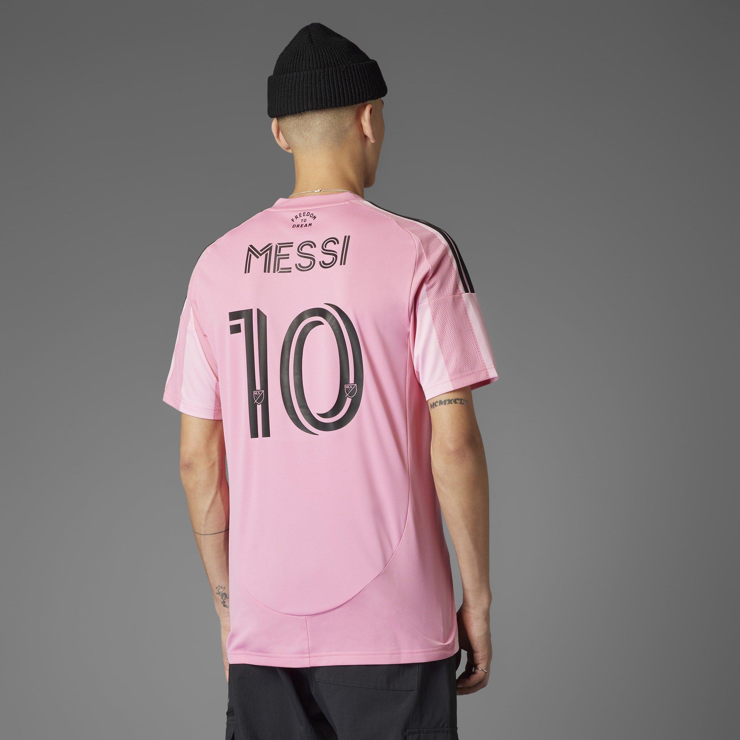 Facile Rosa - adidas - Inter Miami Messi Home Shirt 2025 2026 Adults - 10