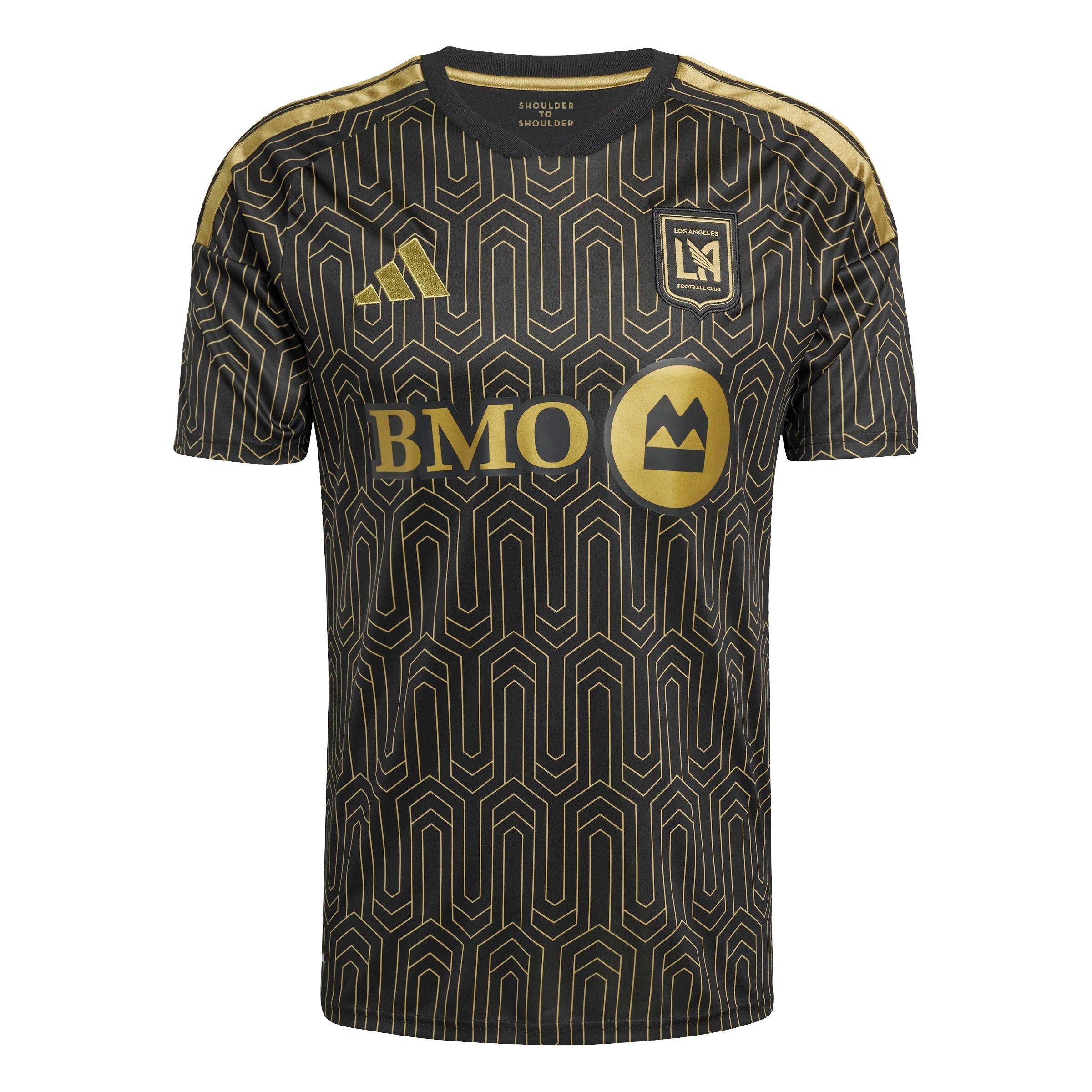 Black/Gold - adidas - Mens LAFC Home Football 2026/2027 Shirt - 1