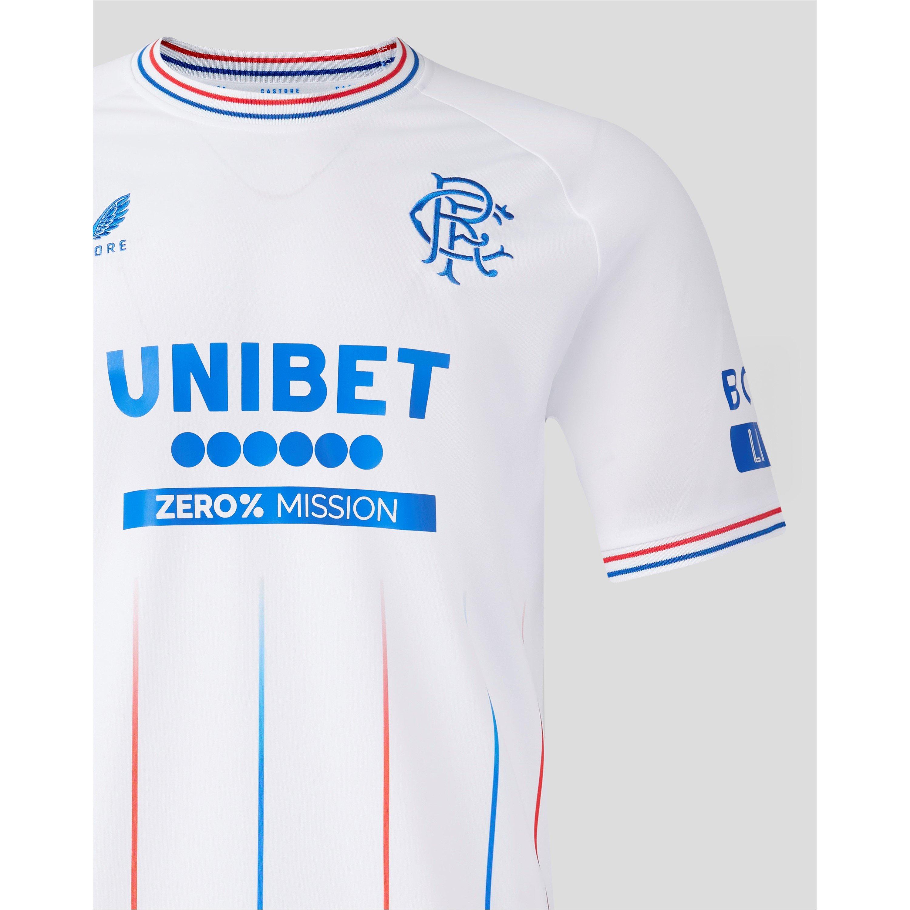 Wit - Castore - Rangers Away Shirt 2023 2024 Adults - 4