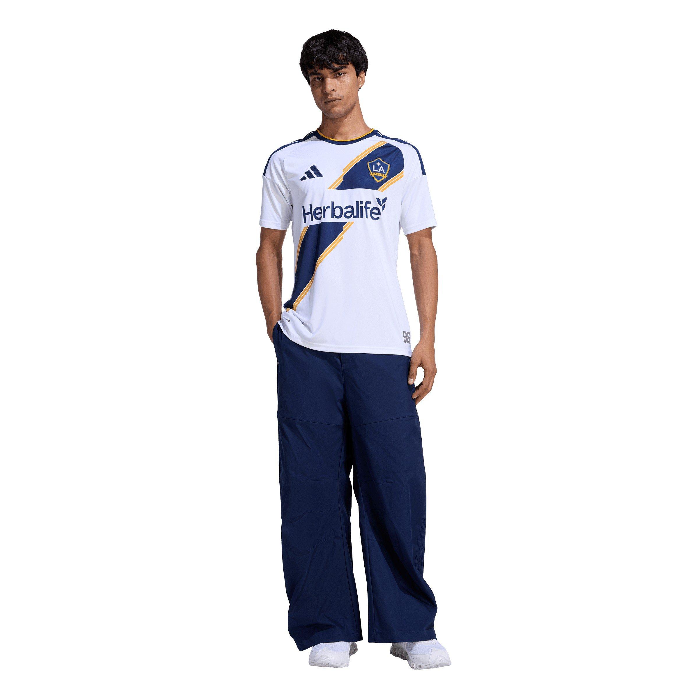 Blanc/Bleu - adidas - Mens LA Galaxy Home Football 2026 2027 Shirt - 7