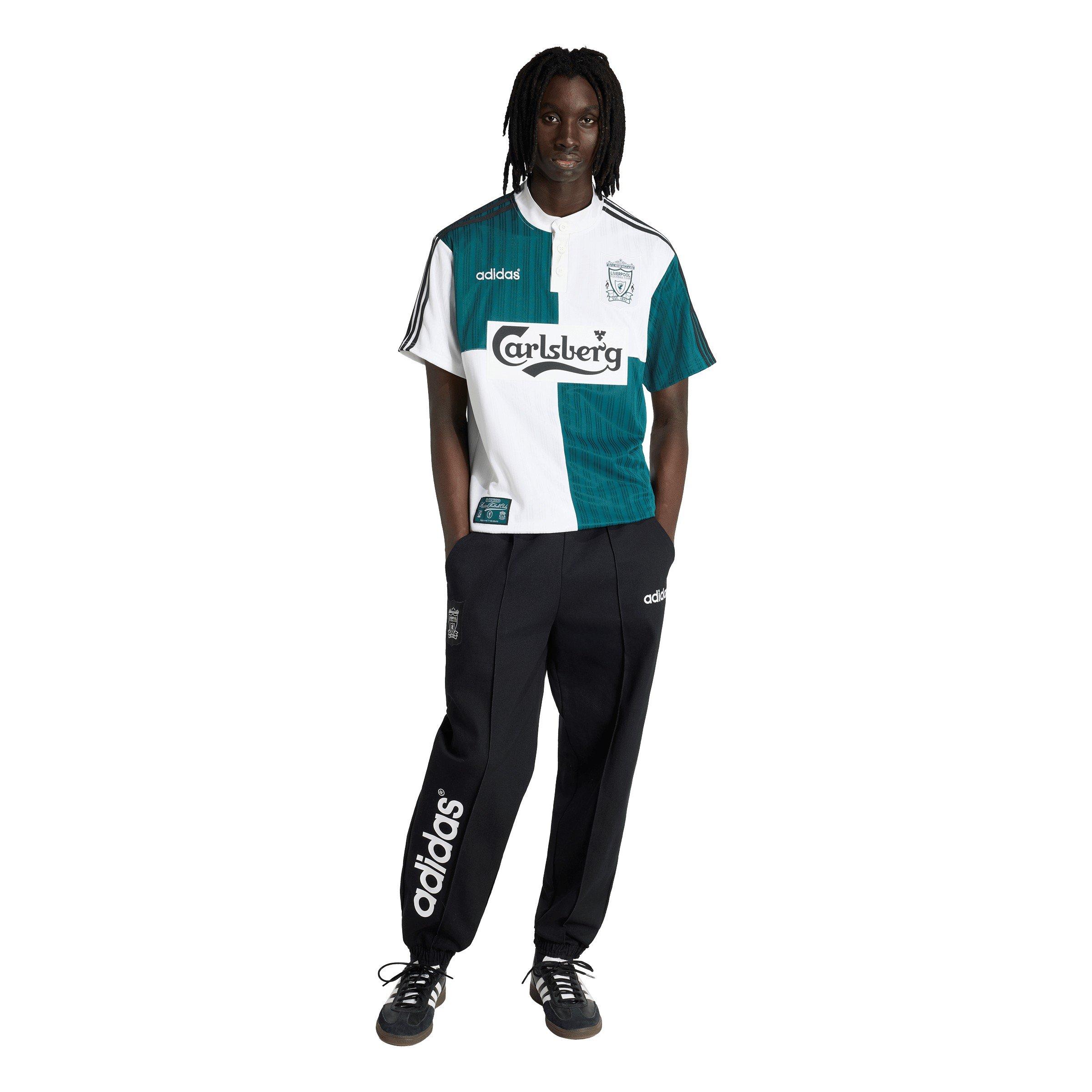 Blanc/Vert - adidas - Liverpool 1995 Shirt Adults - 7