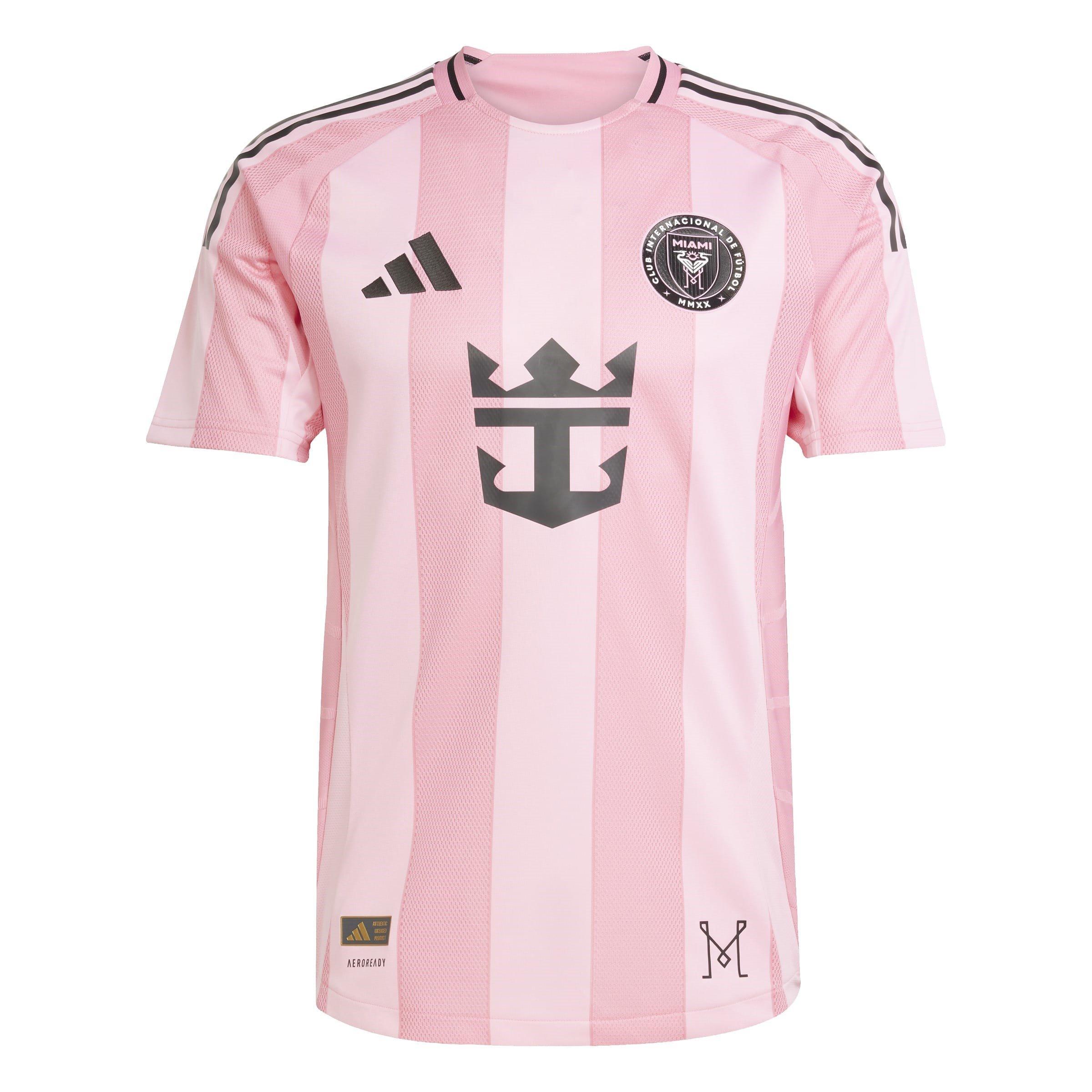 Adidas Men's Inter Miami Messi Authentic Home Shirt 2025 2026 Adults - Easy Pink - XL