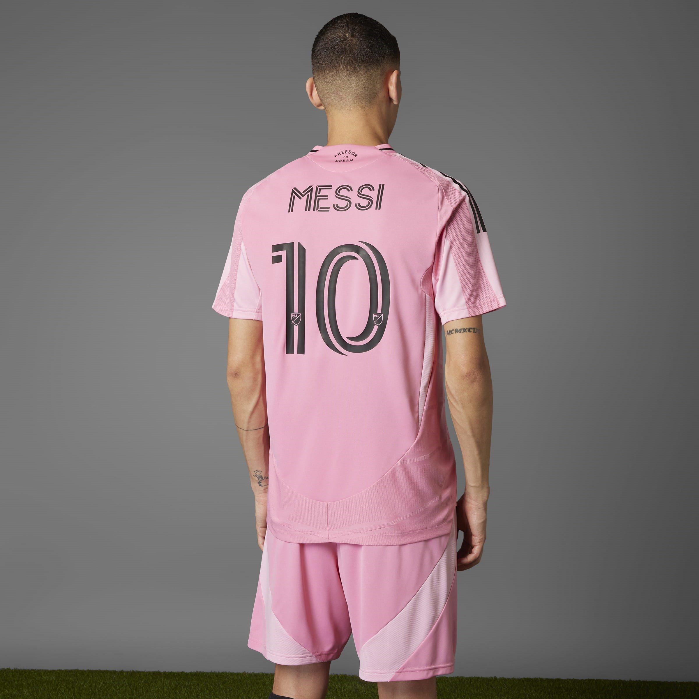 Rosa Fácil - adidas - Inter Miami Messi Authentic Home Shirt 2025 2026 Adults - 9