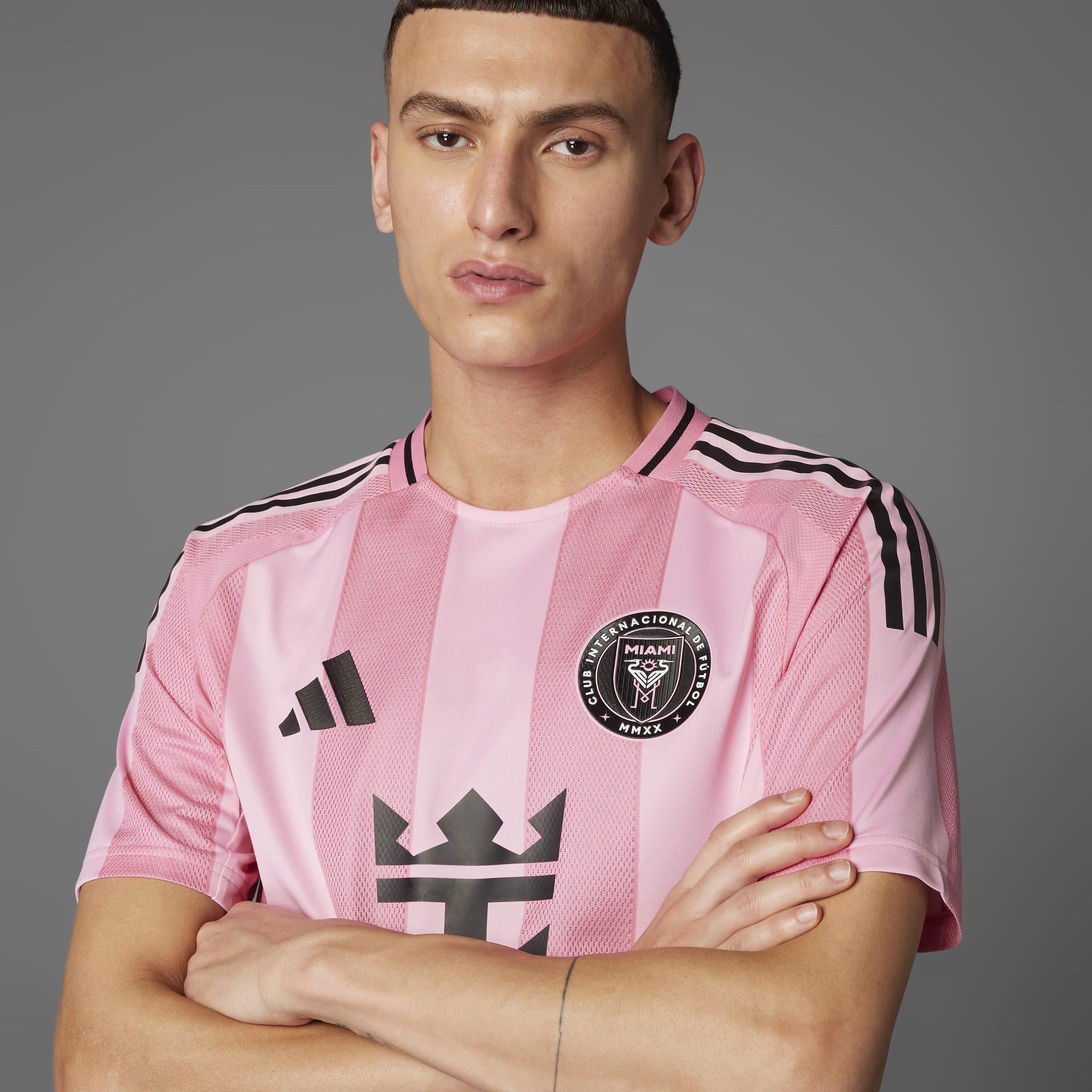 Rosa Fácil - adidas - Inter Miami Messi Authentic Home Shirt 2025 2026 Adults - 10