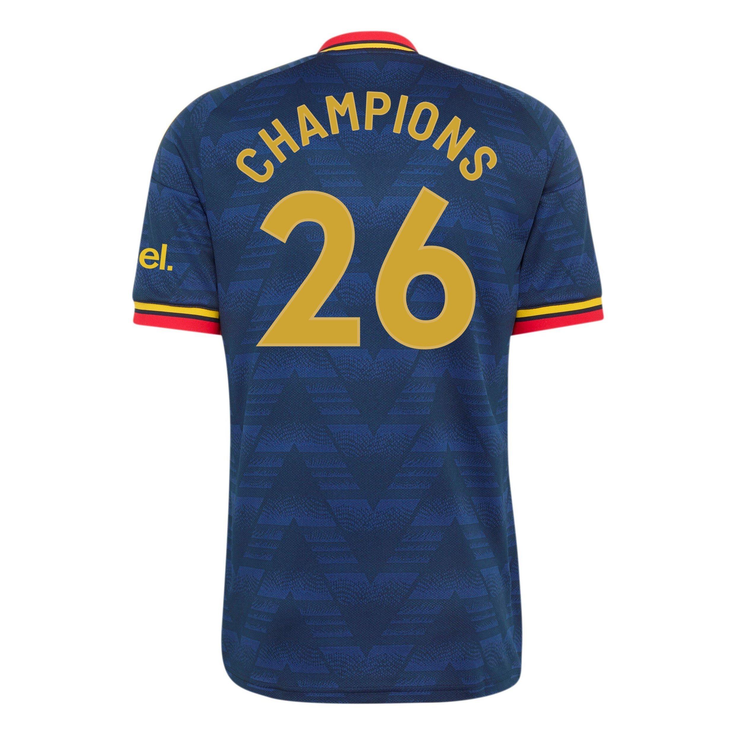 Blu/Nero - adidas - Mens Arsenal Away Kit Champions 2026 - 1