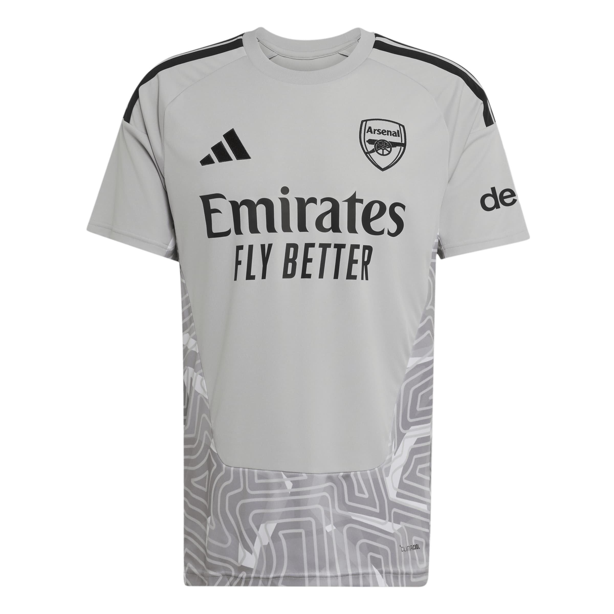 Grey/Black - adidas - Arsenal 2026 2027 Home Goalkeeper Shirt Mens - 1