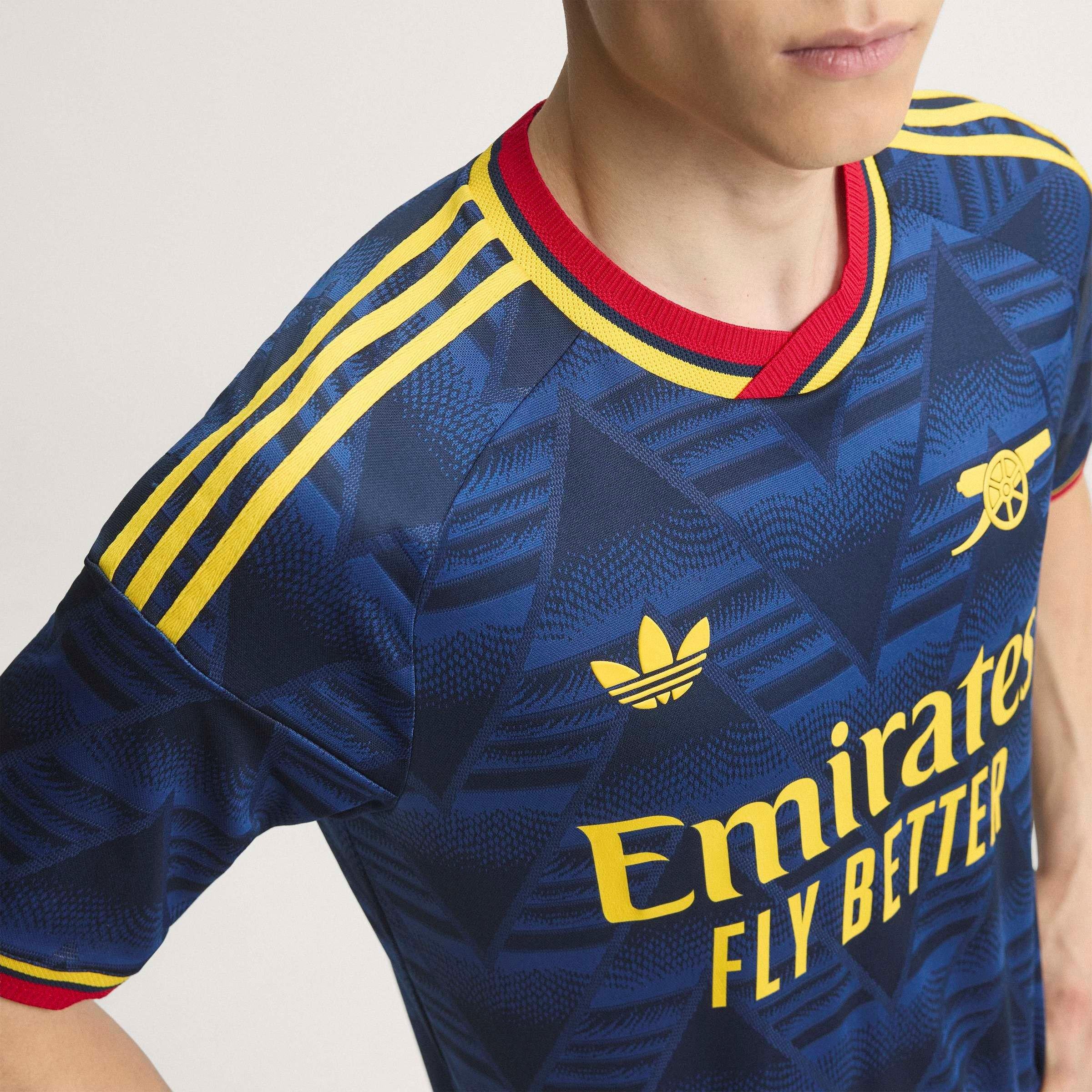 Navy/Yellow - adidas - Arsenal Authentic Away Shirt 2026/27 Mens - 11