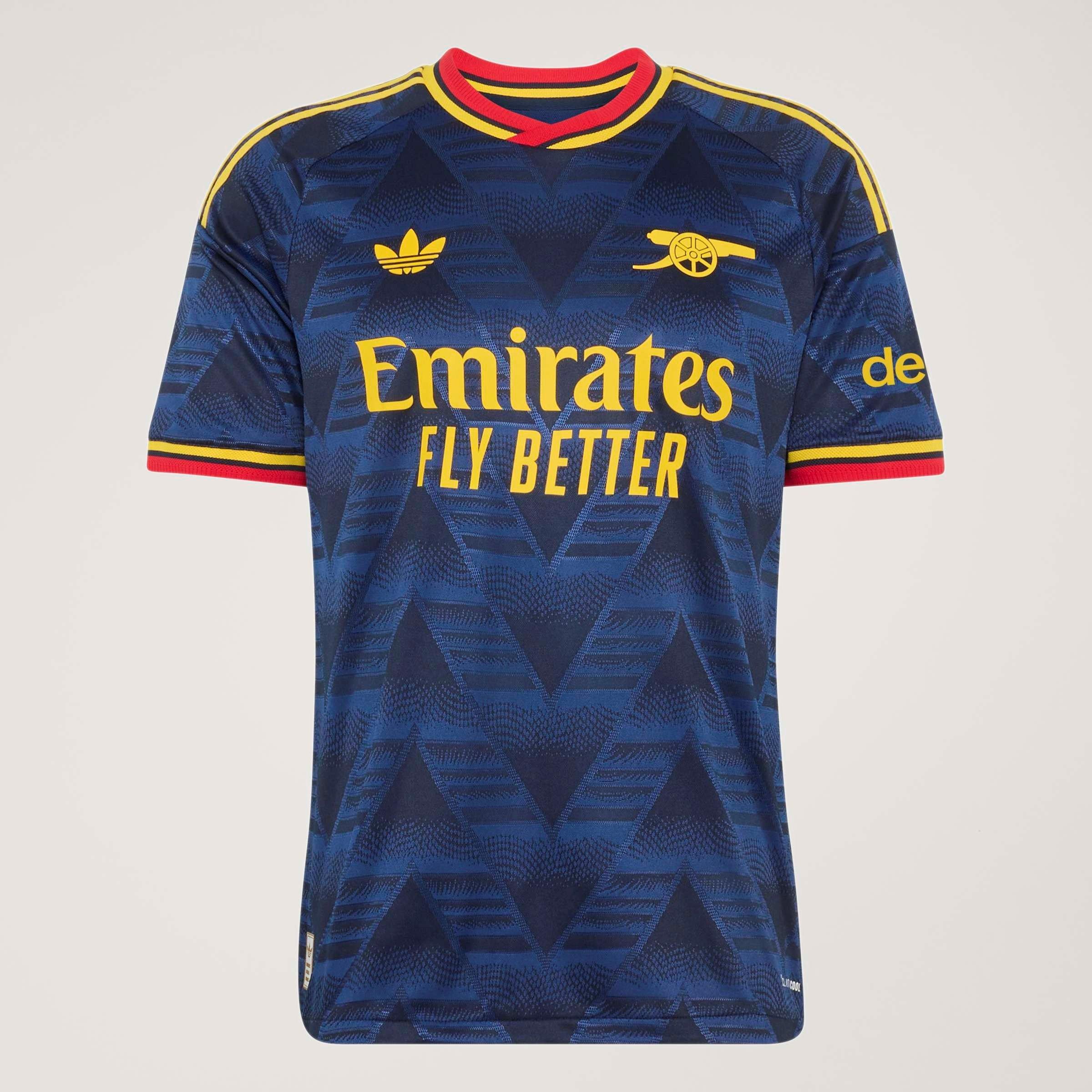 Navy/Yellow - adidas - Arsenal Authentic Away Shirt 2026/27 Mens - 15