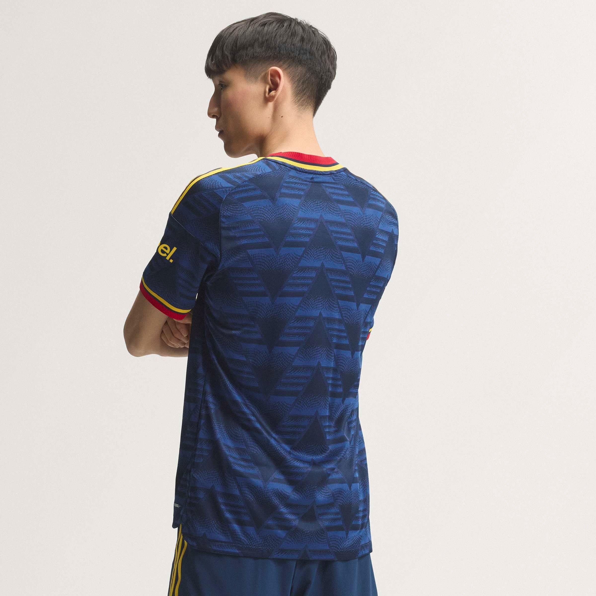 Navy/Yellow - adidas - Arsenal Authentic Away Shirt 2026/27 Mens - 9