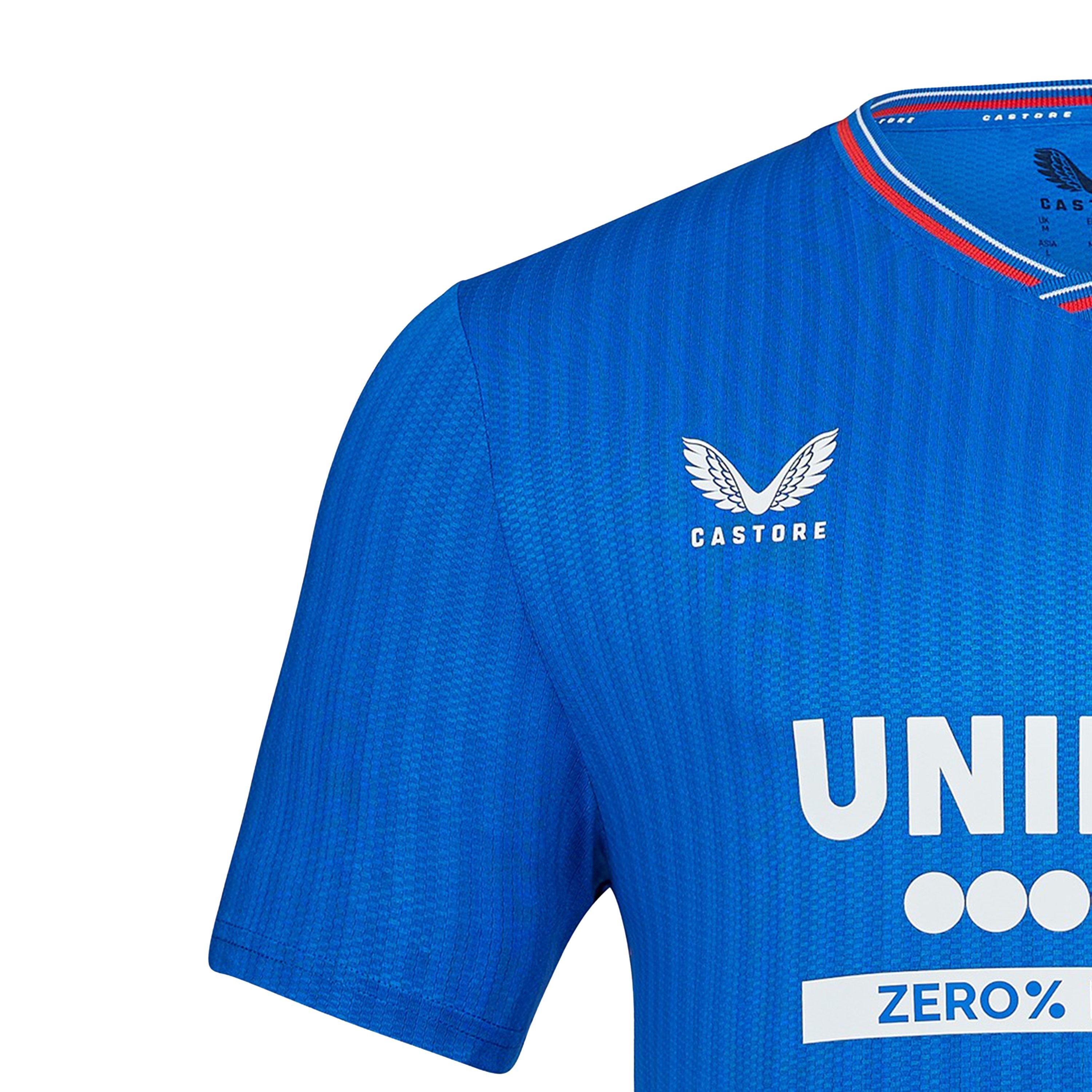 Blue - Castore - Rangers Authentic Home Shirt 2023 2024 Adults - 4