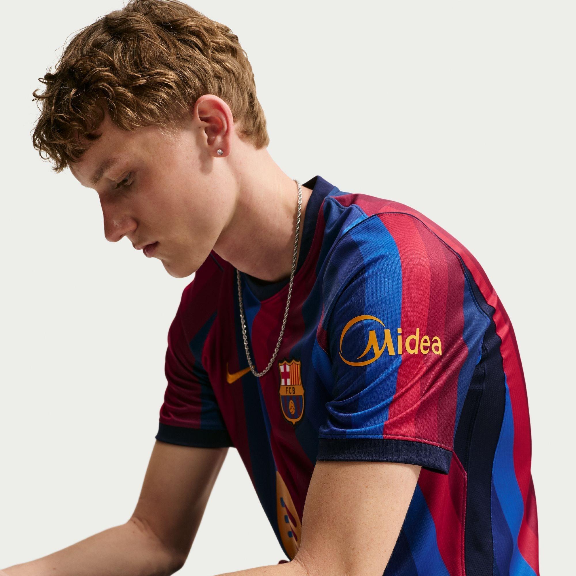 Rød/Blå - Nike - FC Barcelona Home Shirt 2026/27 Mens - 5