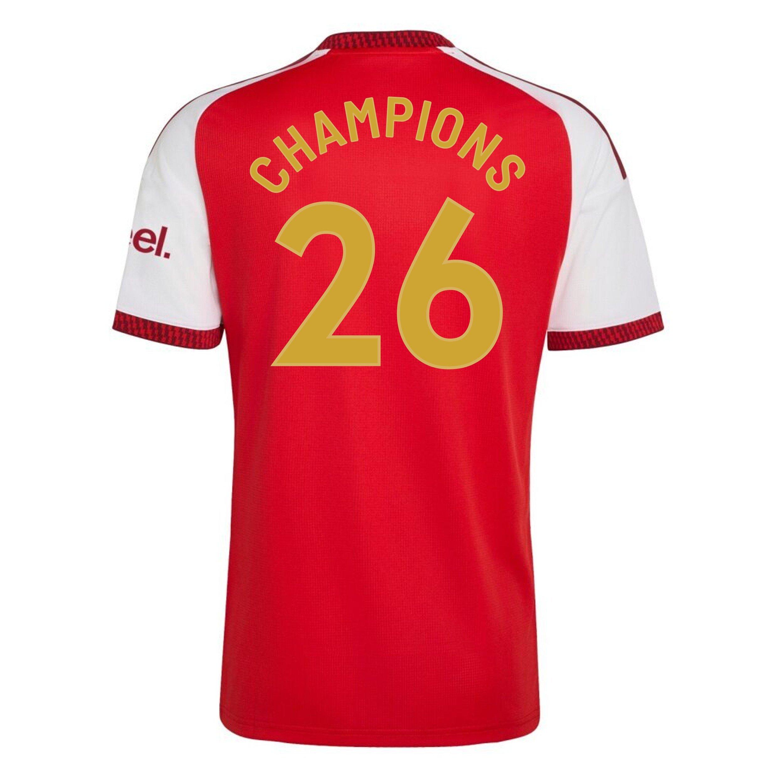 Champions 26 - adidas - Arsenal Champions 26 Home Shirt