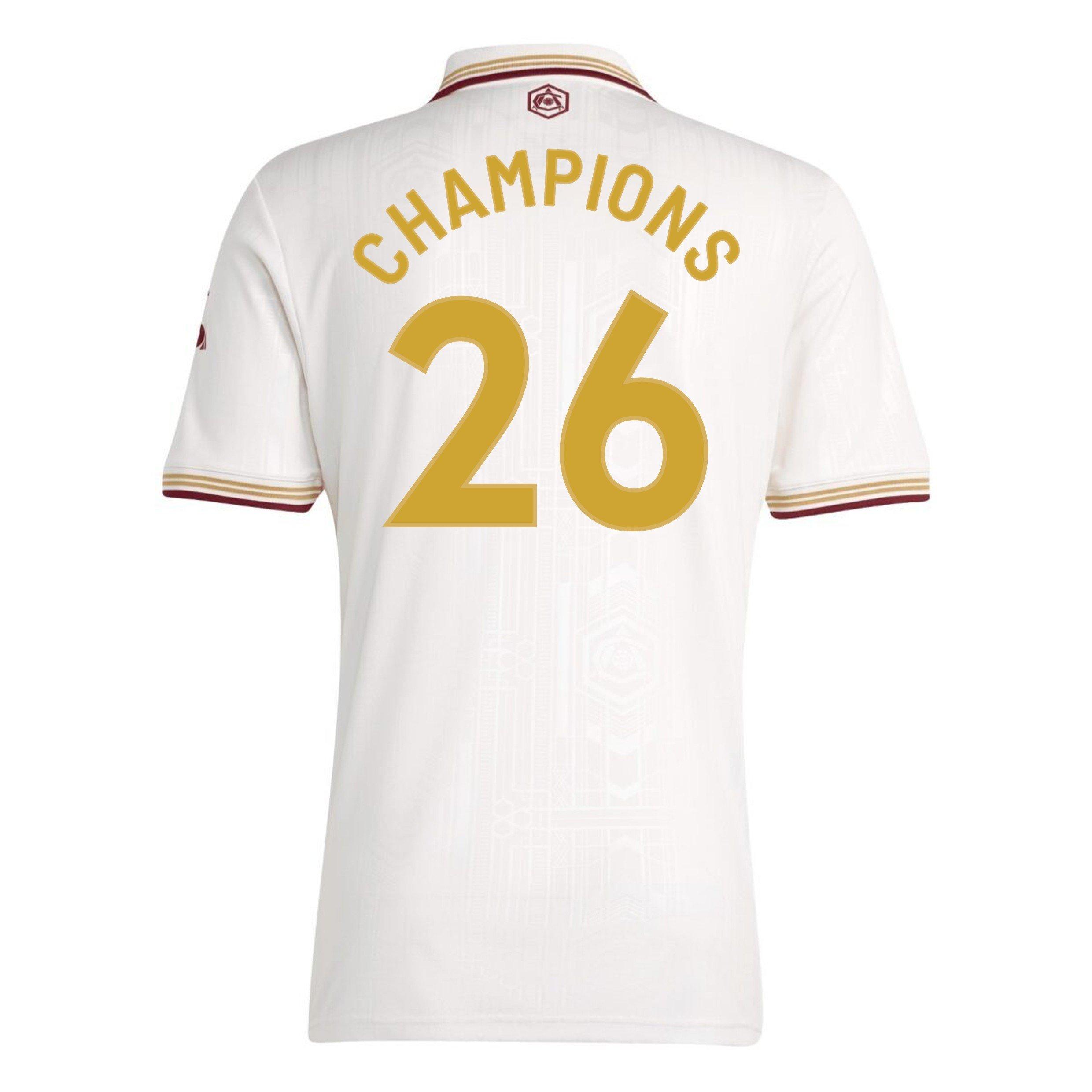 adidas Arsenal Champions 26 Third Shirt | Sports Direct