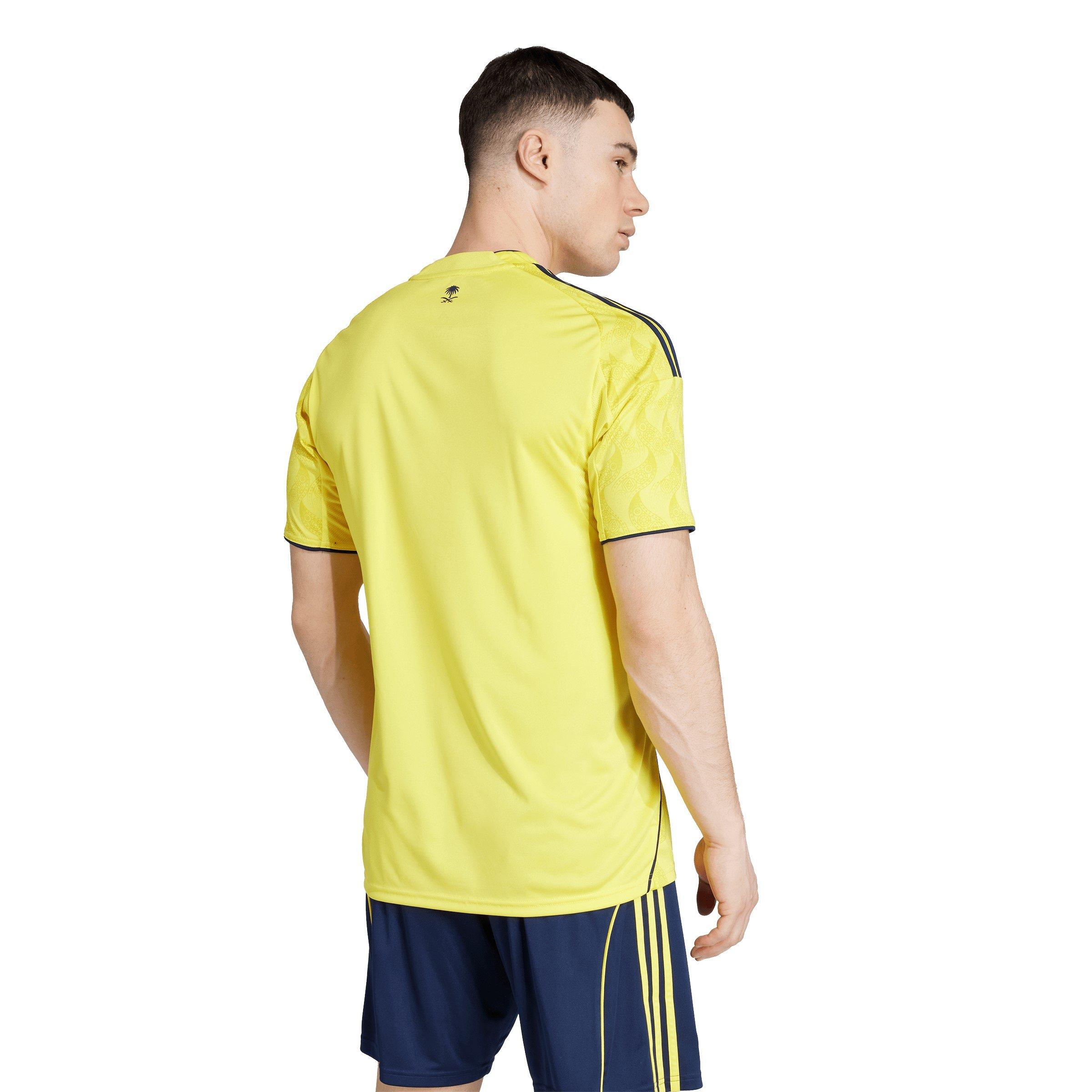 Yellow/Indigo - adidas - Al-Nassr Home Shirts 25/26 Adults - 4