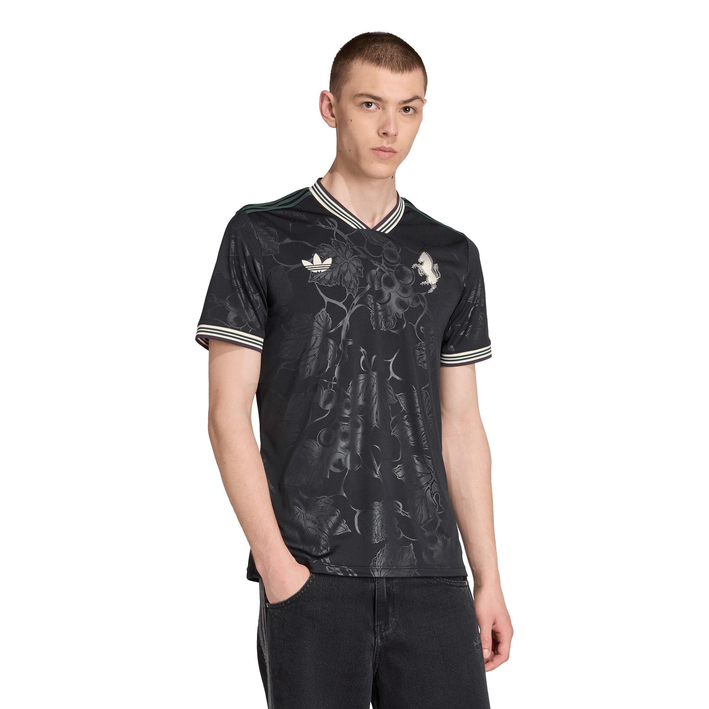 Black/Ecru Tint - adidas - Men's Juve Domestic Football Shirt - 3