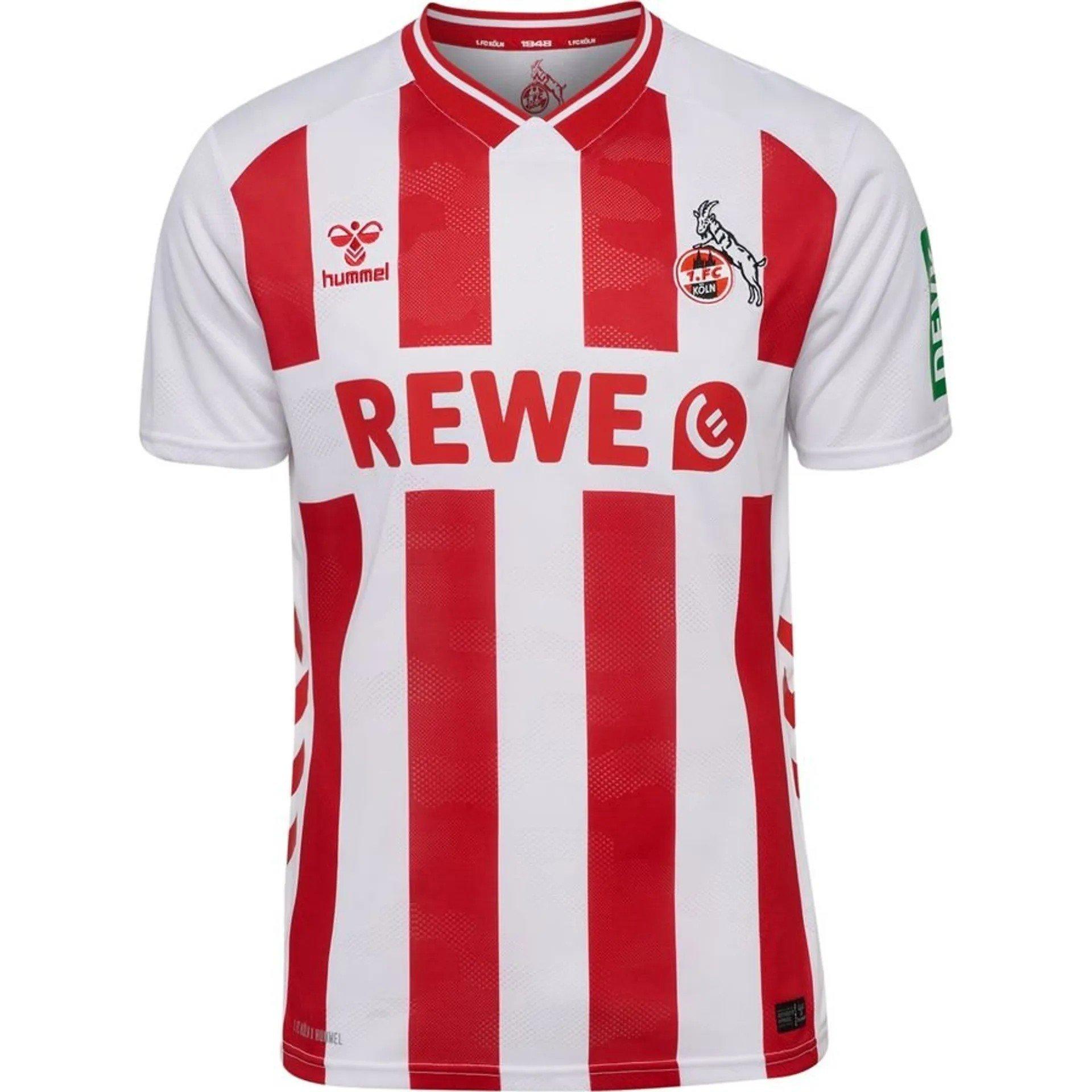 White/Red - Hummel - FC Koln Home Shirt 2025 2026 Adults - 1