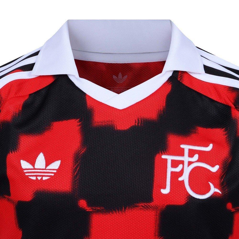Red/Black - adidas - Fulham 26/27 Away Shirt Adults - 3