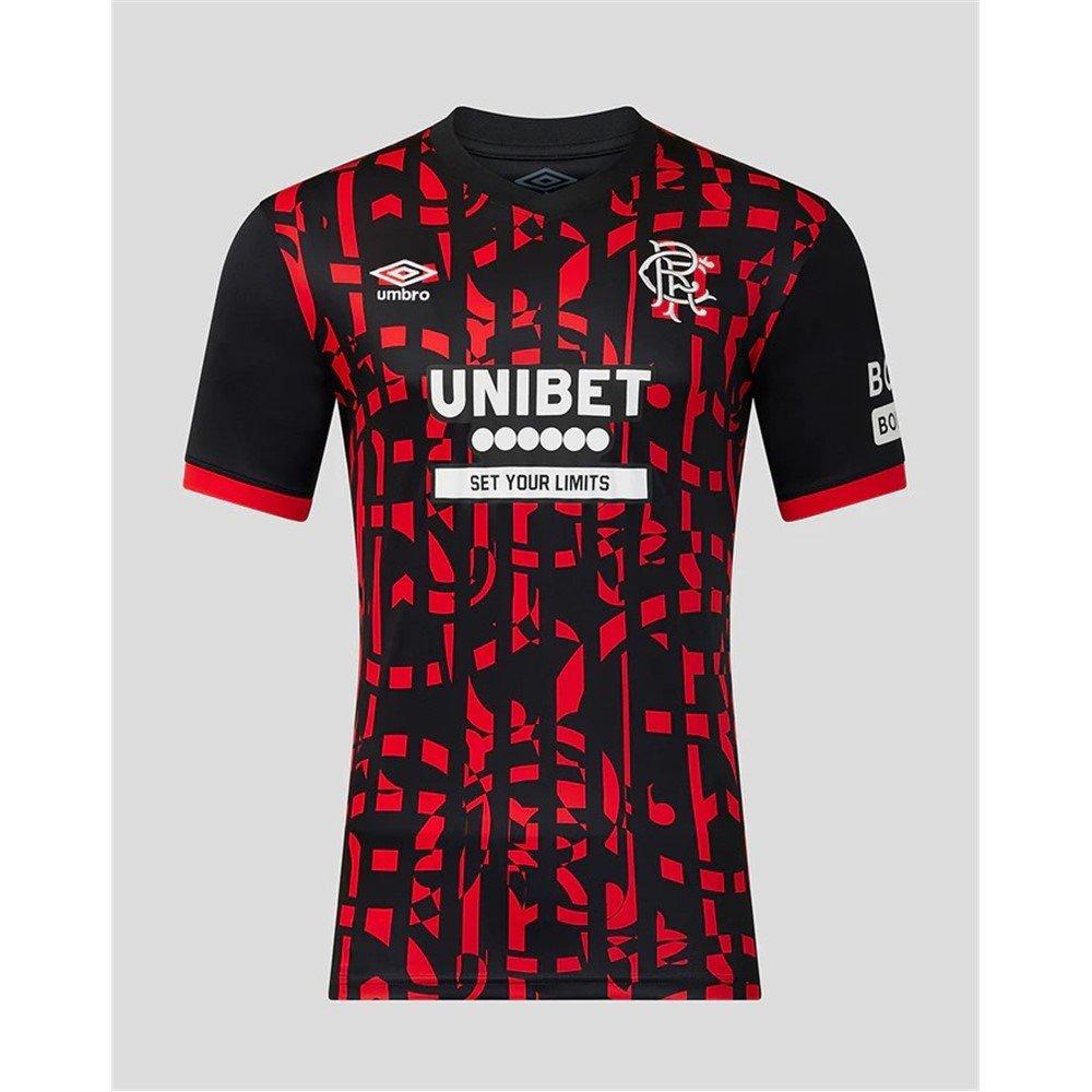 Black/Red - Umbro - Rangers Third Shirt 2026/27 Mens - 1