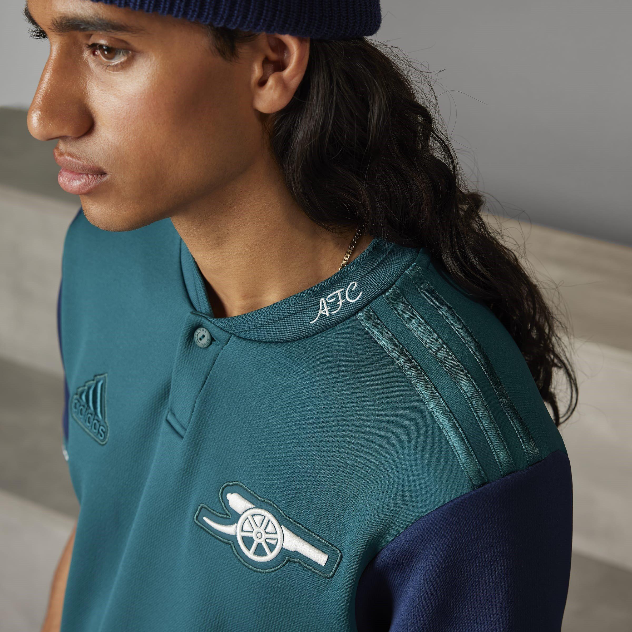 Groen/Blauw - adidas - Arsenal Third Lifestyler Shirt 2023 2024 Adults - 11