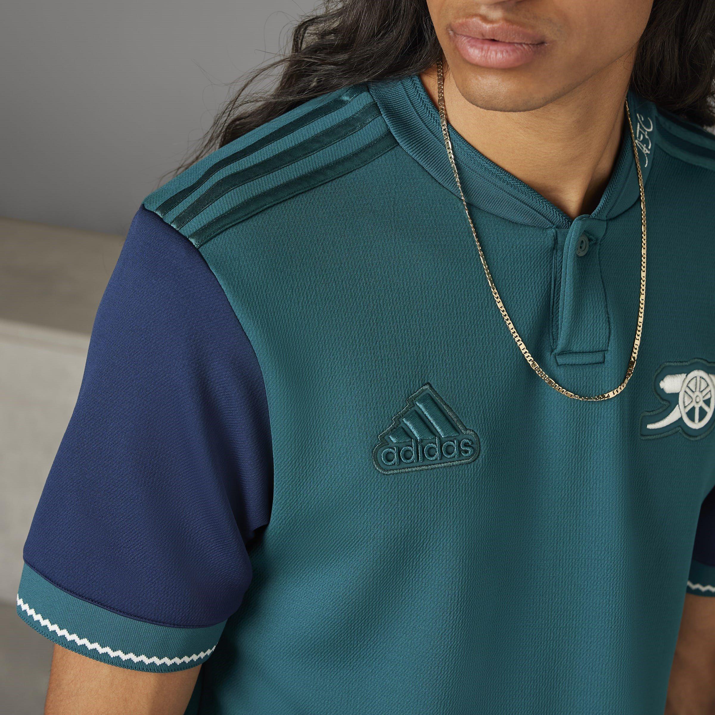 Groen/Blauw - adidas - Arsenal Third Lifestyler Shirt 2023 2024 Adults - 13