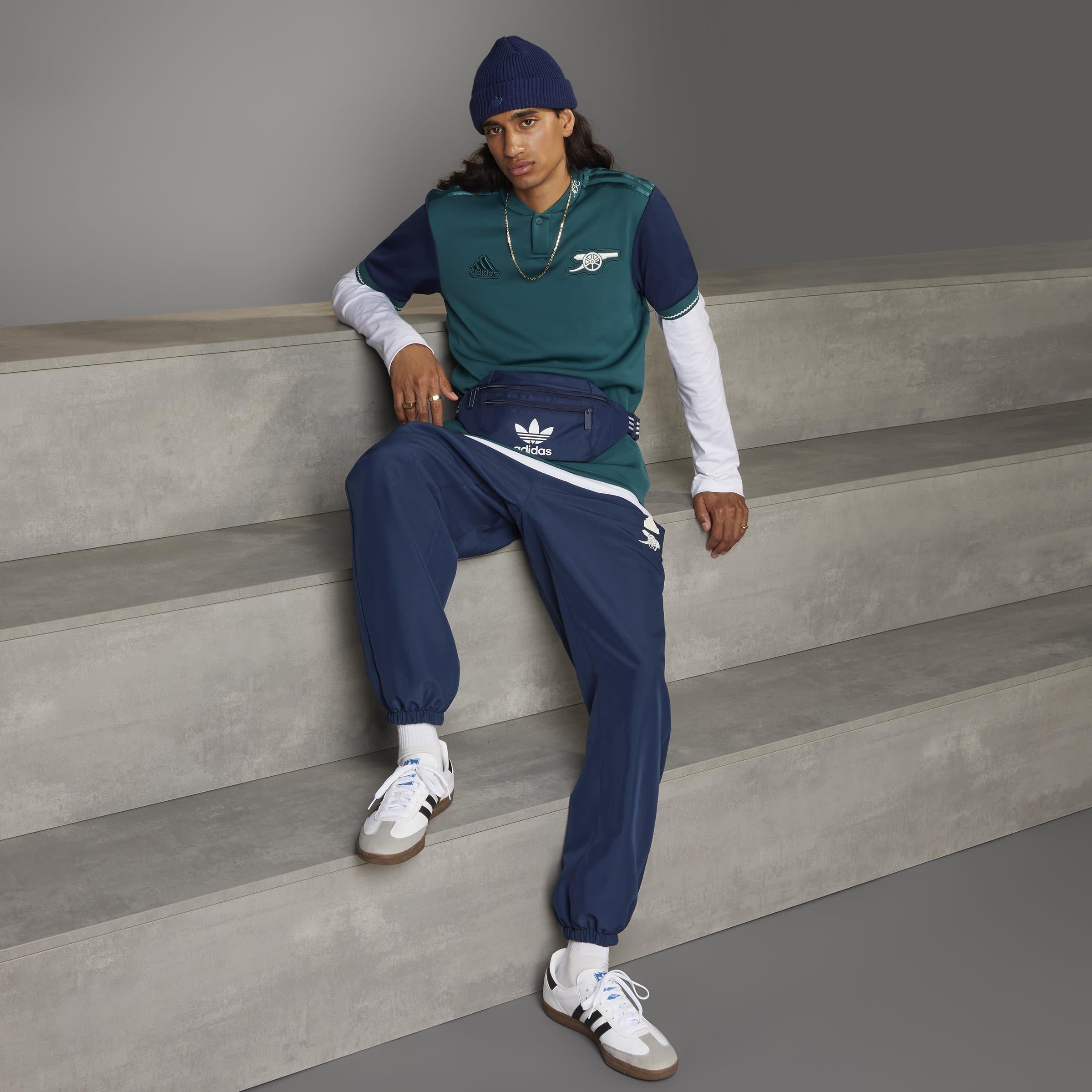 Groen/Blauw - adidas - Arsenal Third Lifestyler Shirt 2023 2024 Adults - 14