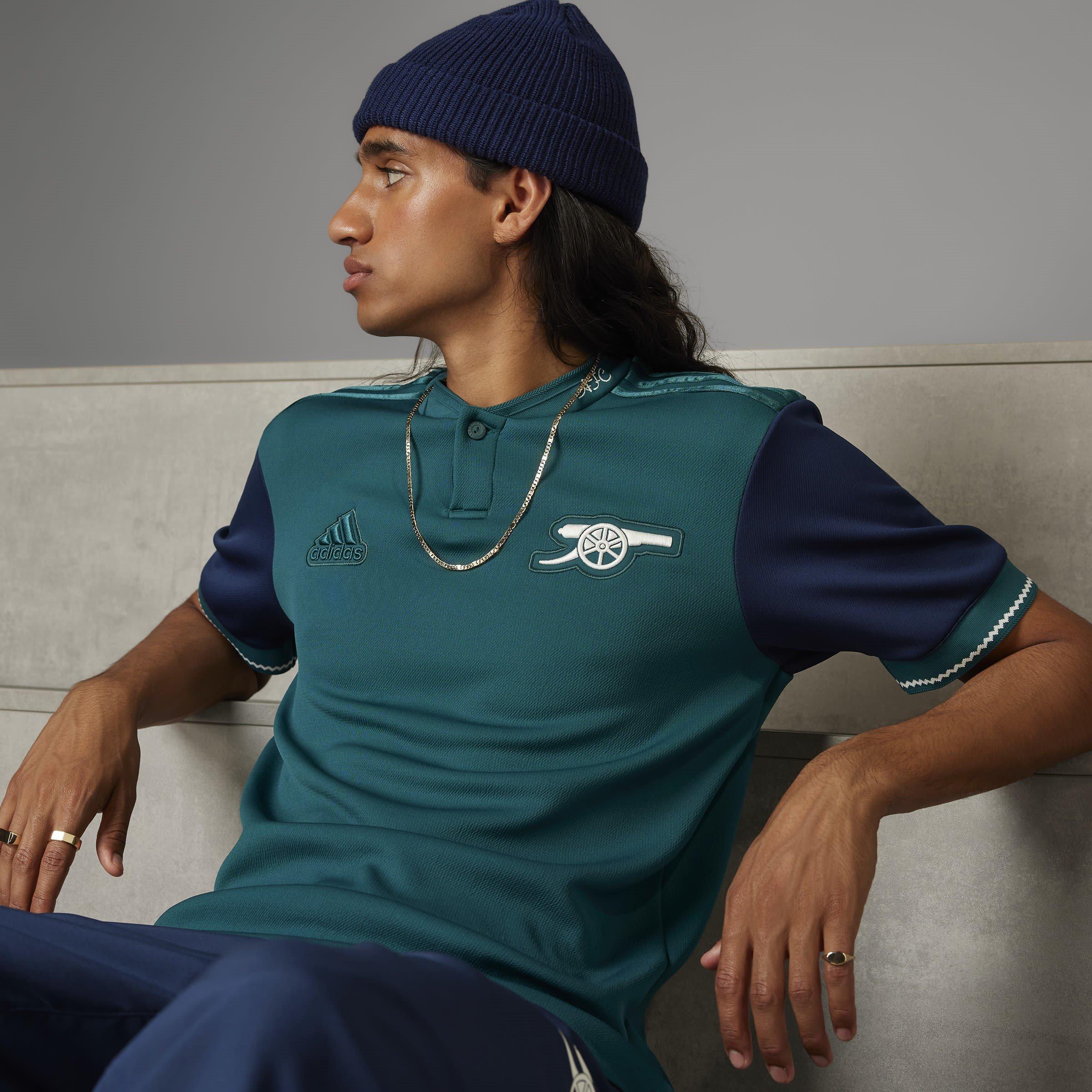 Groen/Blauw - adidas - Arsenal Third Lifestyler Shirt 2023 2024 Adults - 16