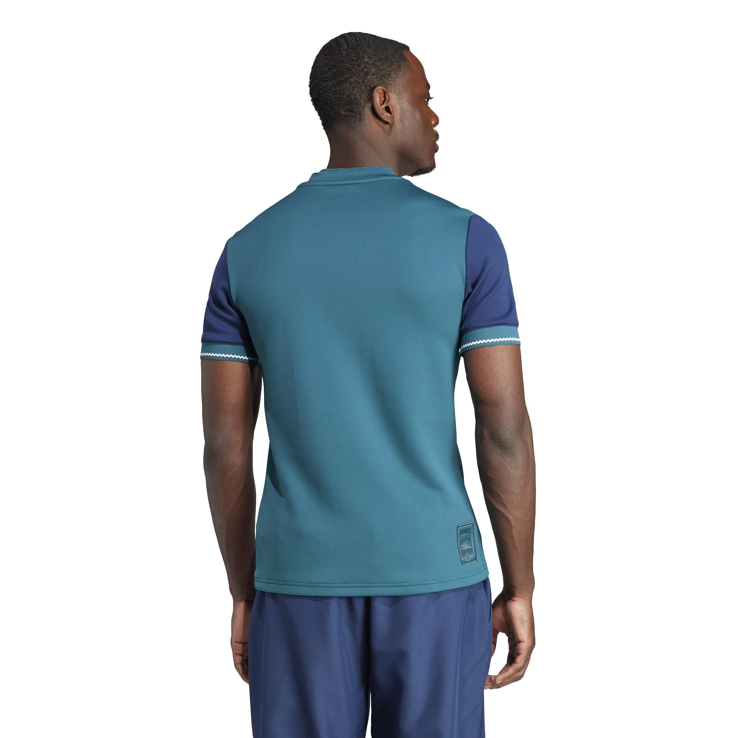 Groen/Blauw - adidas - Arsenal Third Lifestyler Shirt 2023 2024 Adults - 4