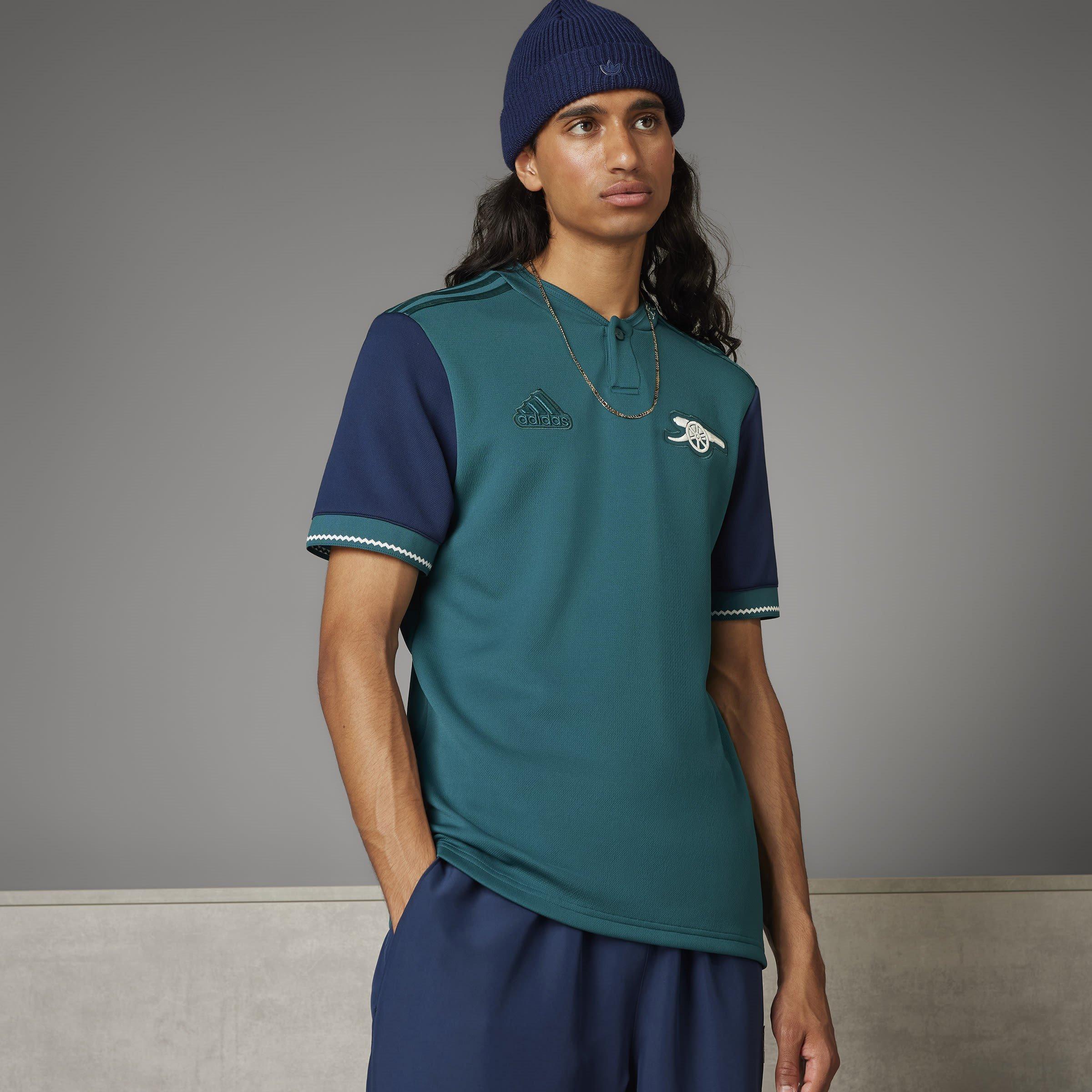 Groen/Blauw - adidas - Arsenal Third Lifestyler Shirt 2023 2024 Adults - 8