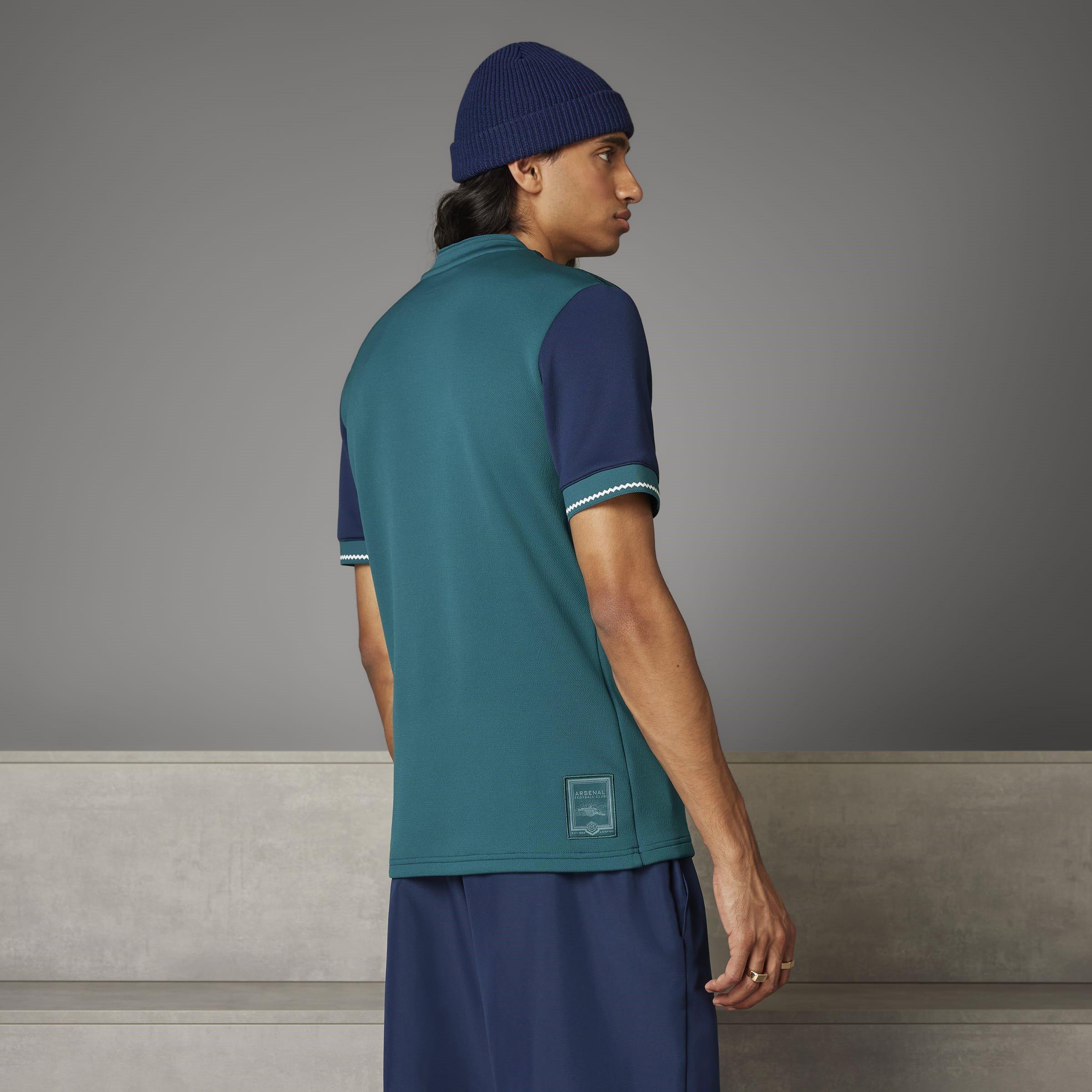 Groen/Blauw - adidas - Arsenal Third Lifestyler Shirt 2023 2024 Adults - 9