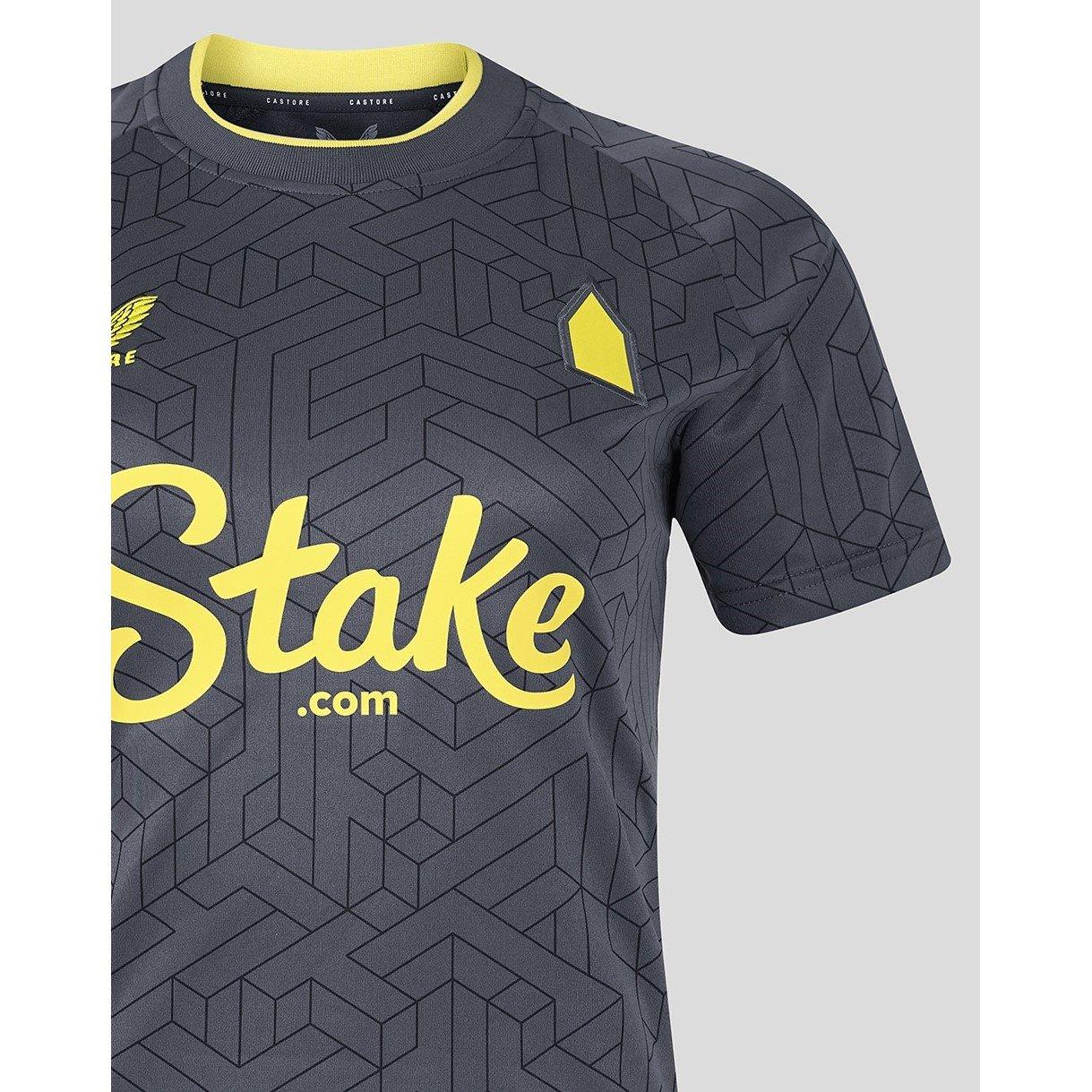 Maillot Extérieur Everton FC Castore Saison 24/25 Taille M - Neuf Avec étiquettes, Couleur Noire