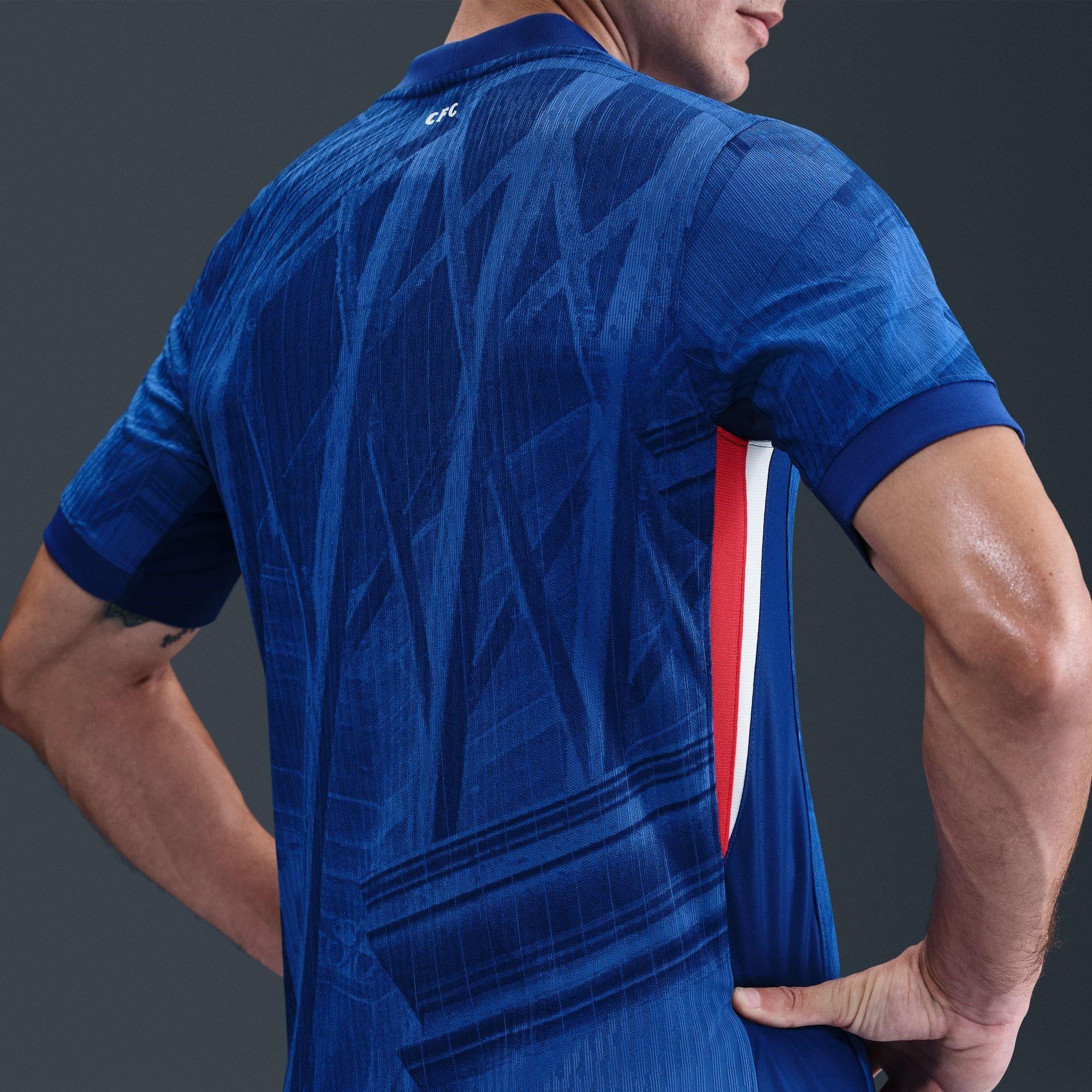 Blauw/Wit - Nike - Chelsea Authentic Home Shirt 2025 2026 Adults - 12