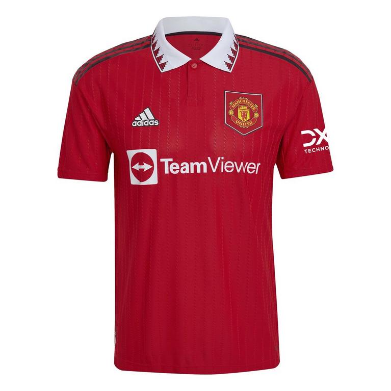 Rojo - adidas - Manchester United FC Home Shirt 2022/2023 Mens - 1