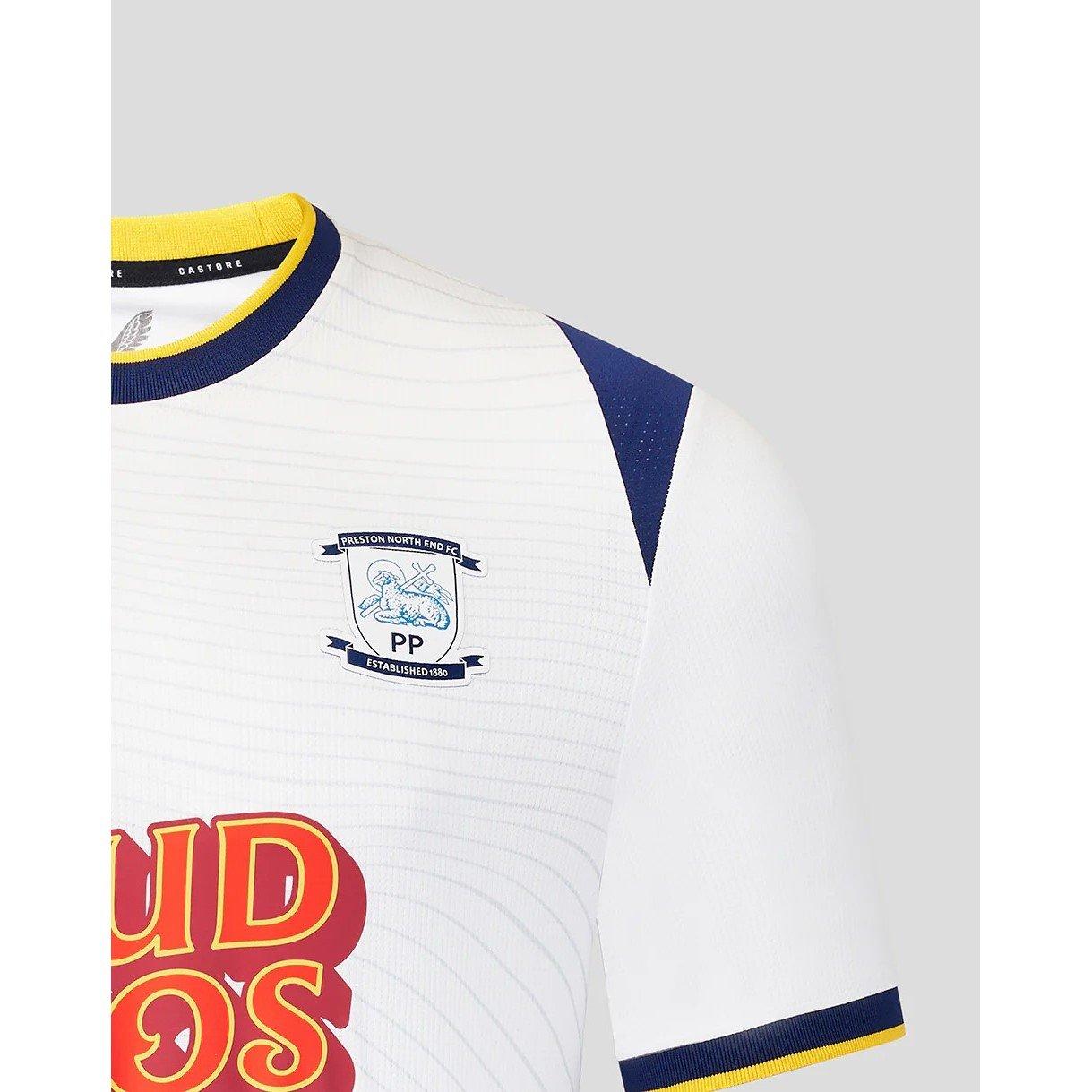 Bianco/Azzurro - Castore - Preston Home Shirt 2026/27 Mens - 4