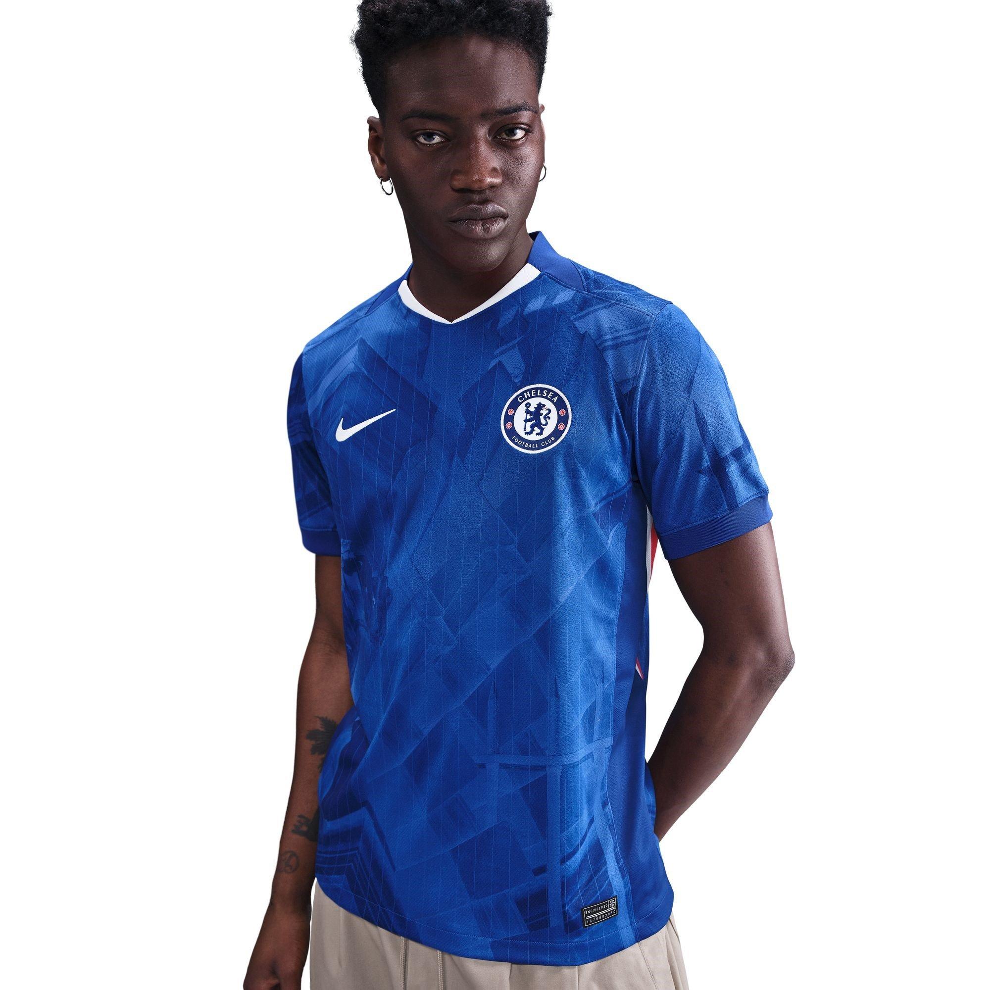 Blue/White - Nike - Chelsea Home Shirt 2025 2026 Adults - 3