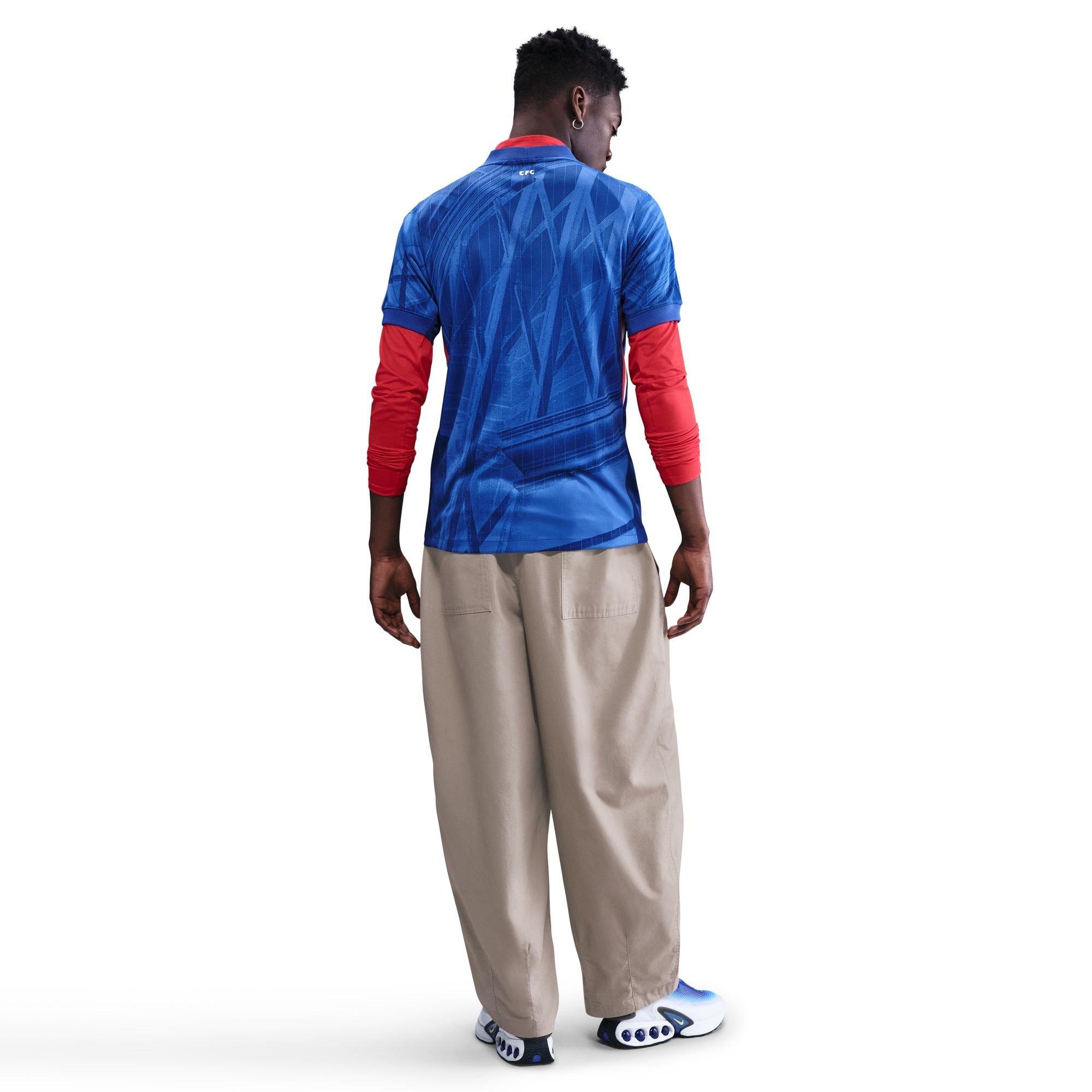 Blue/White - Nike - Chelsea Home Shirt 2025 2026 Adults - 5