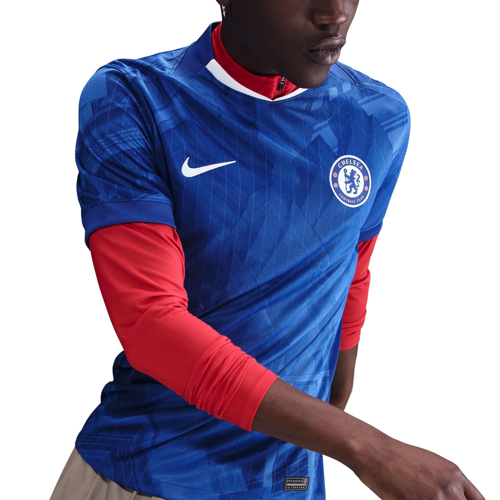 Blue/White - Nike - Chelsea Home Shirt 2025 2026 Adults - 9
