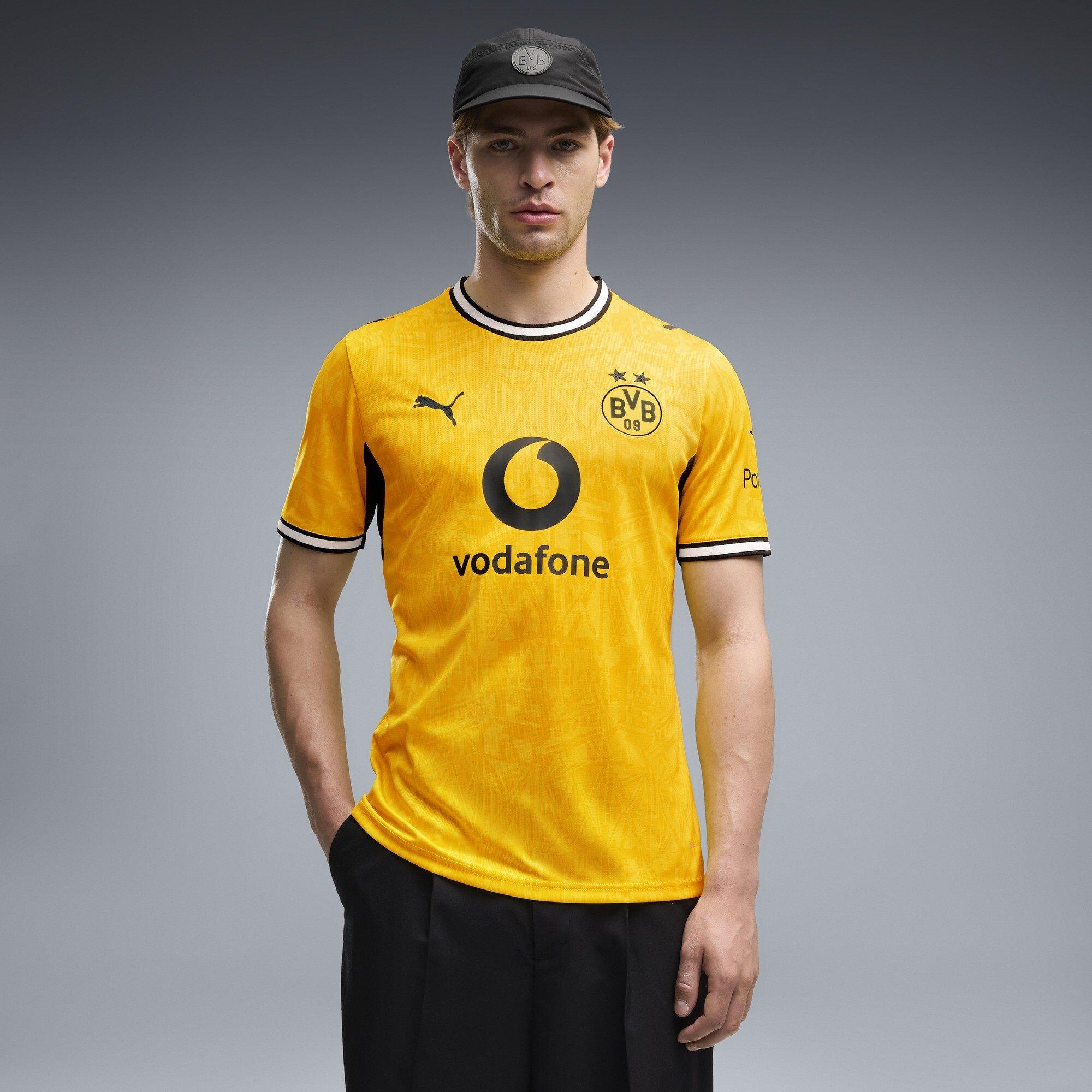 Jaune/Noir - Puma - Mens Borussia Dortmund Home Football Shirt 2026 2027 - 3