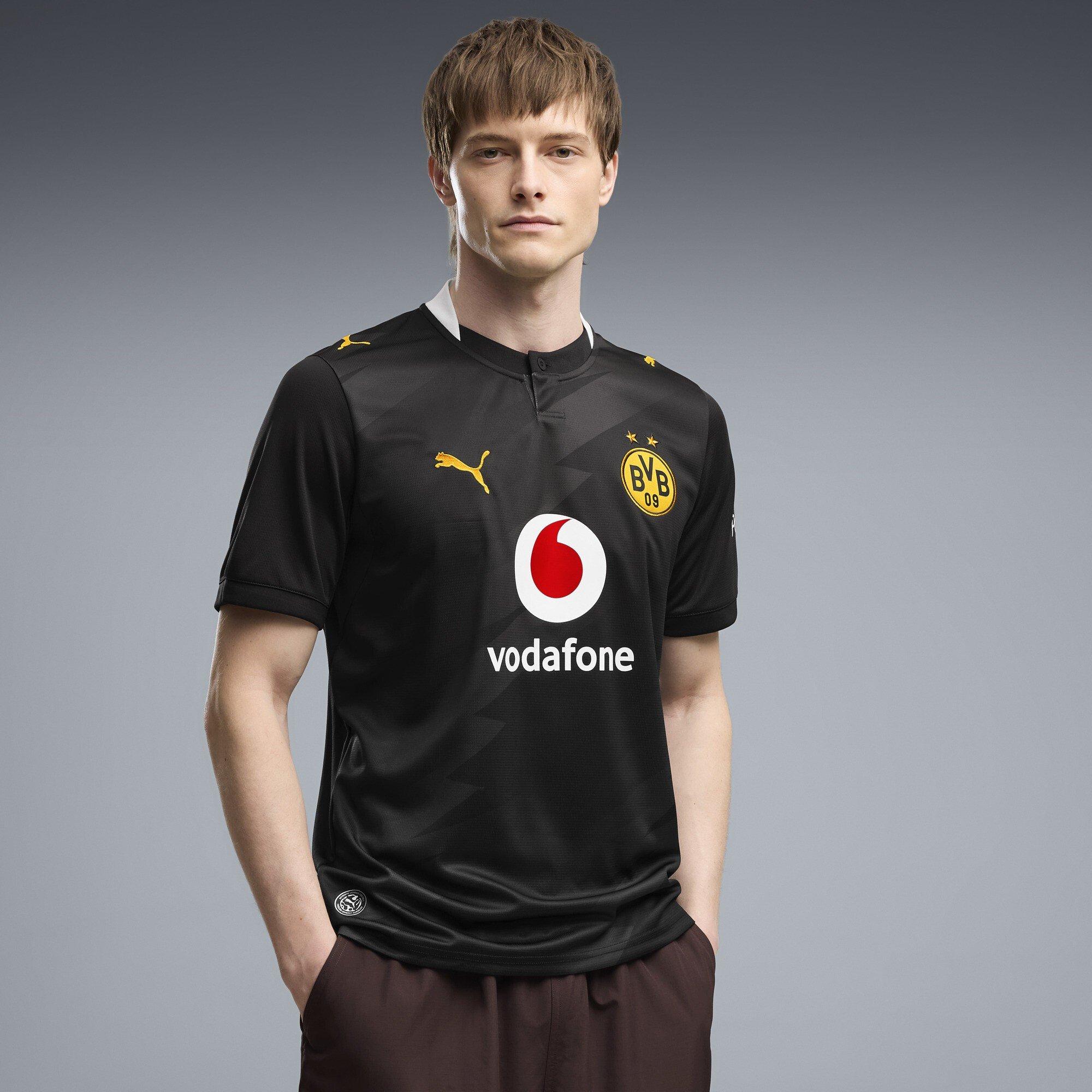 Nero/Grigio - Puma - Borussia Away Shirt 2026/27 Mens - 3
